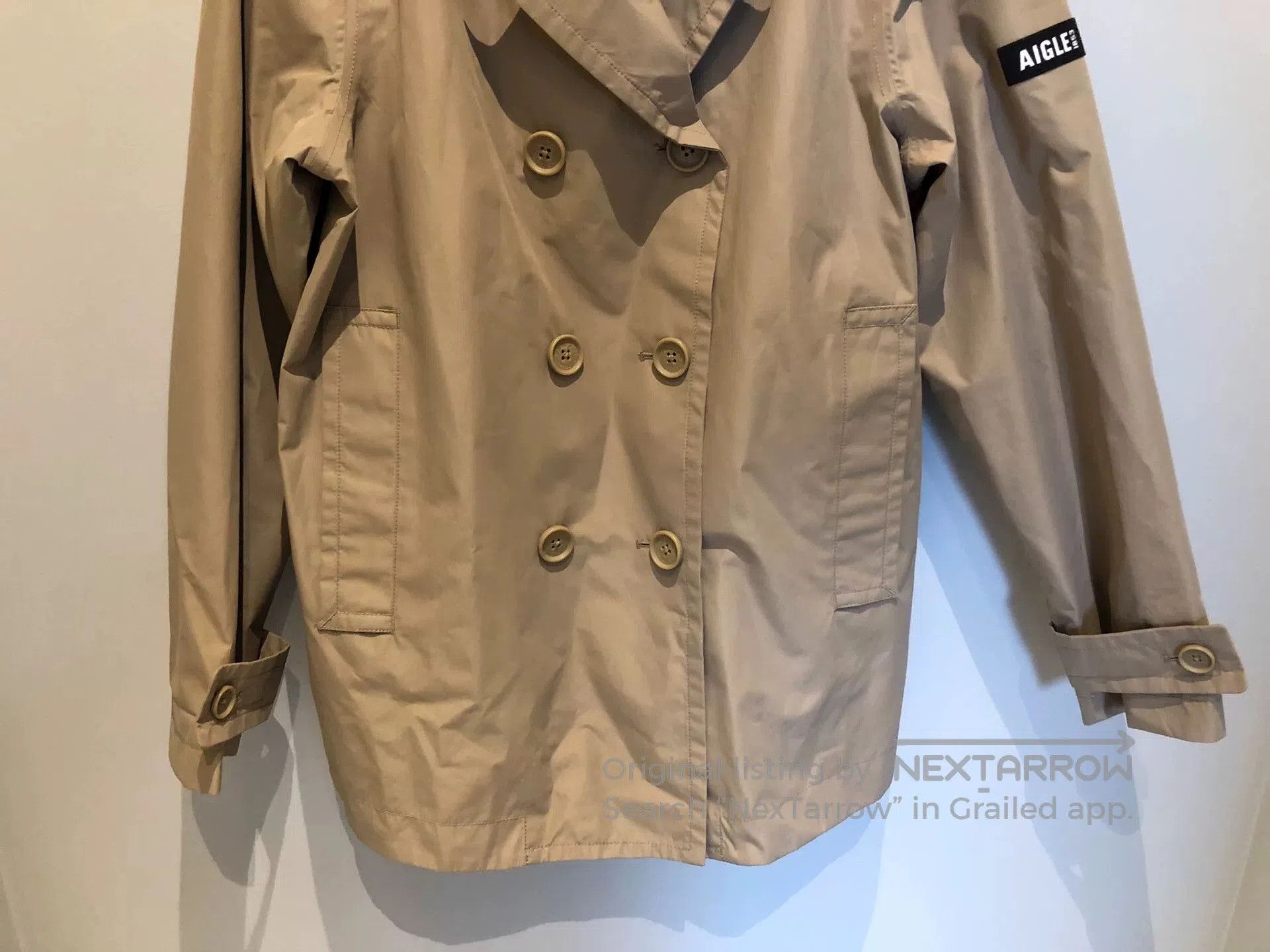 Aigle AIGLE Women's GTX Waterproof Trench Coat. Size S / US 4 / IT 40 - 4 Thumbnail