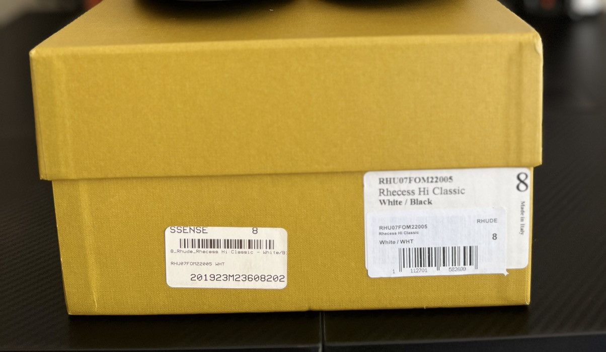Rhude Rhude Rhecess high (HELL YEAH) Size US 8 / EU 41 - 6 Thumbnail