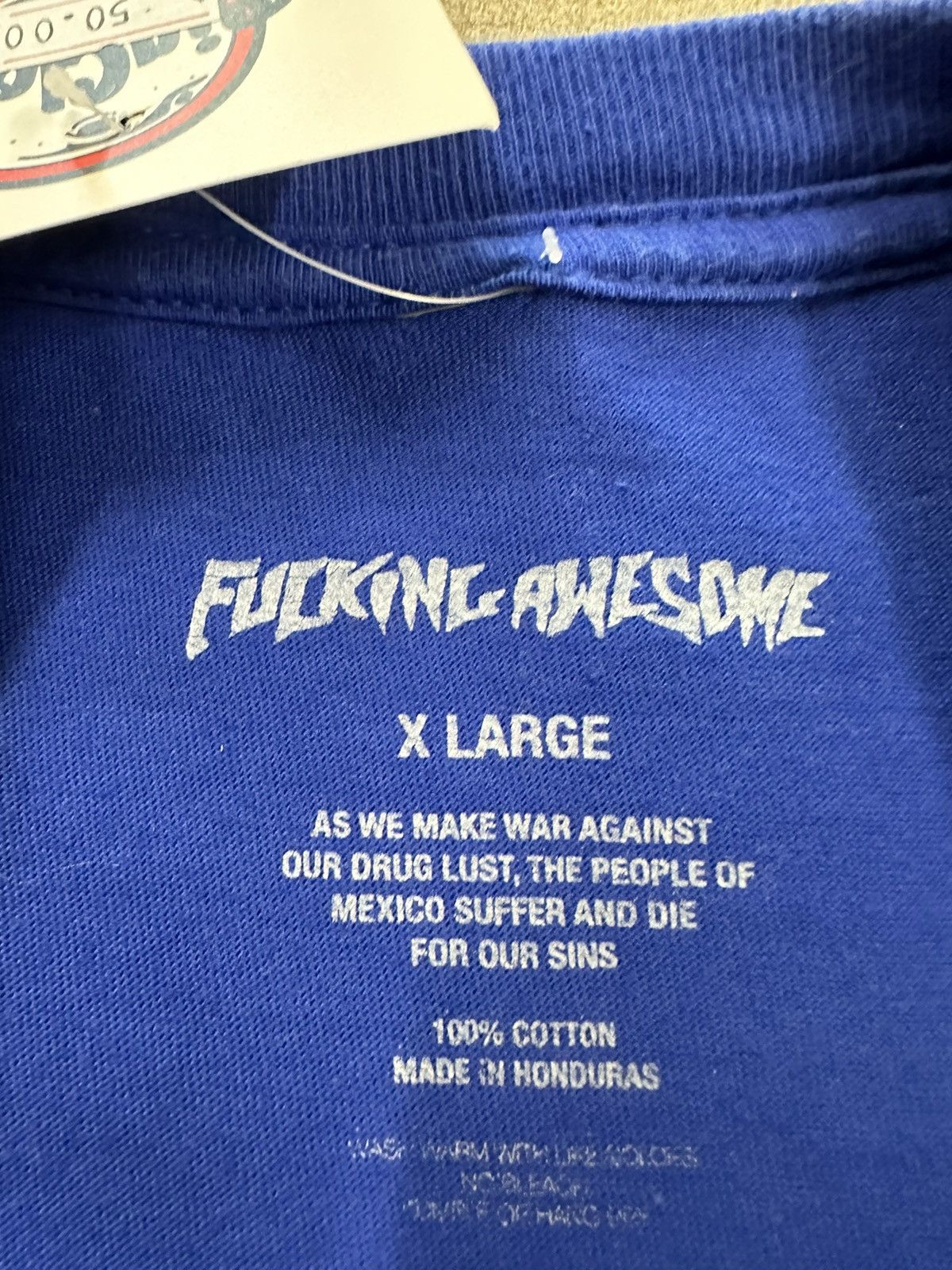 Fucking Awesome Fucking Awesome FA Gun Shot Portrait Skater T-Shirt Size US XL / EU 56 / 4 - 8 Thumbnail