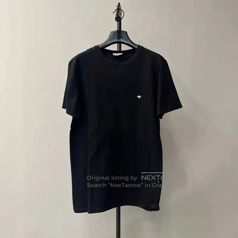 Dior Black Cotton Short Sleeve T.