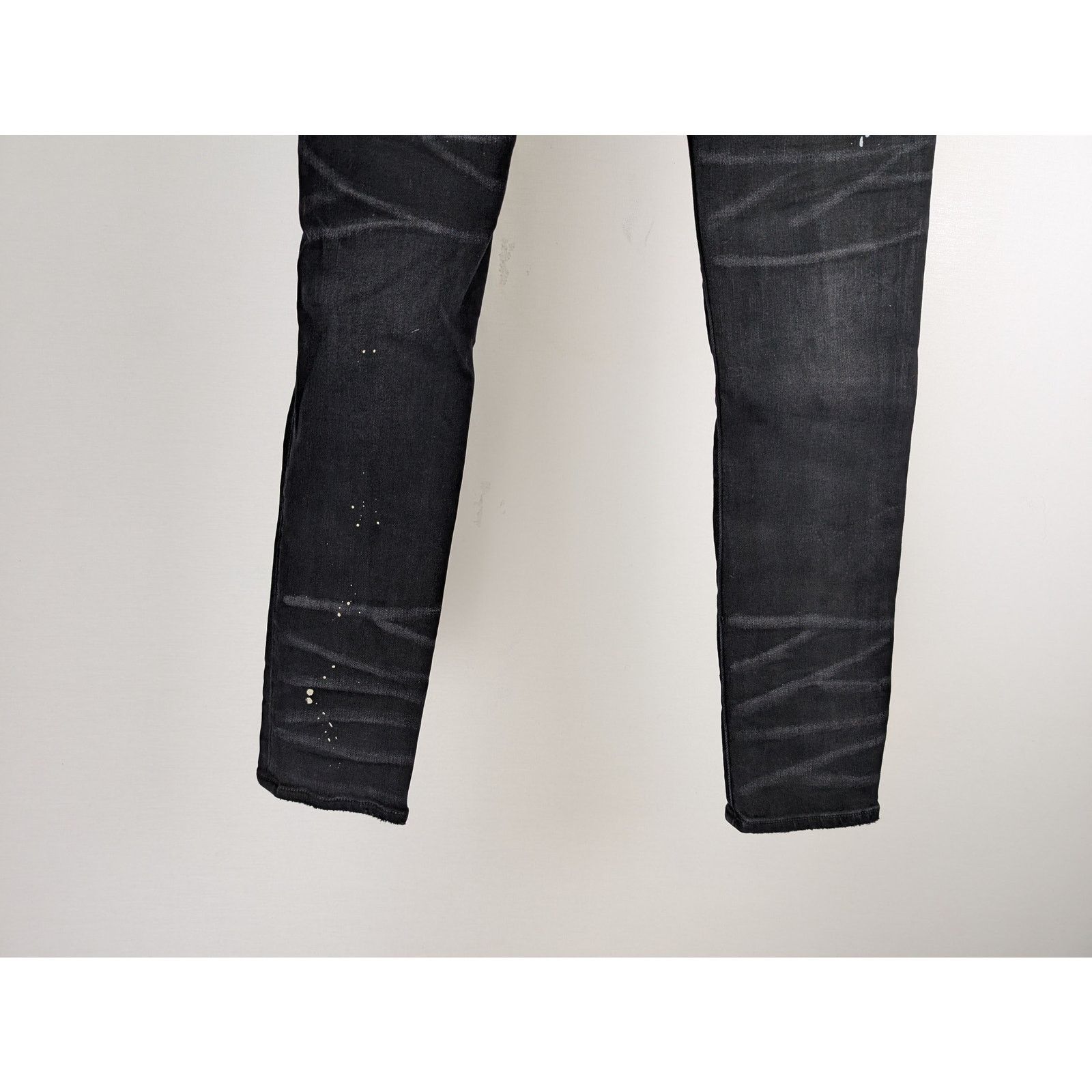Amiri o1rshd1 Wes Lang Reaper Logo Jean in Aged Black Size US 32 / EU 48 - 11 Thumbnail
