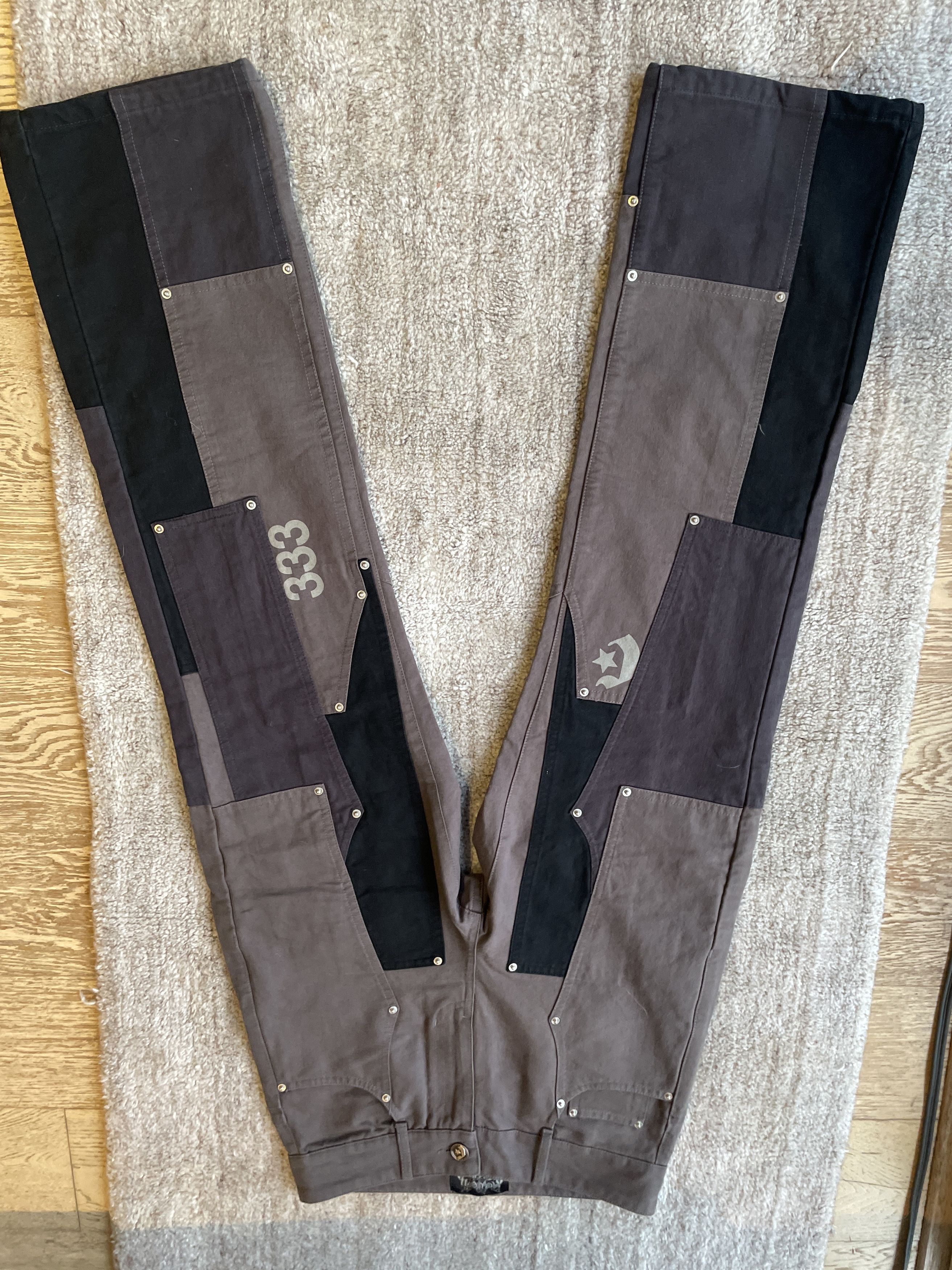 image of Crash Vancouver x Half Evil Crash X Half Evil Pants in Grey, Men's (Size 28)