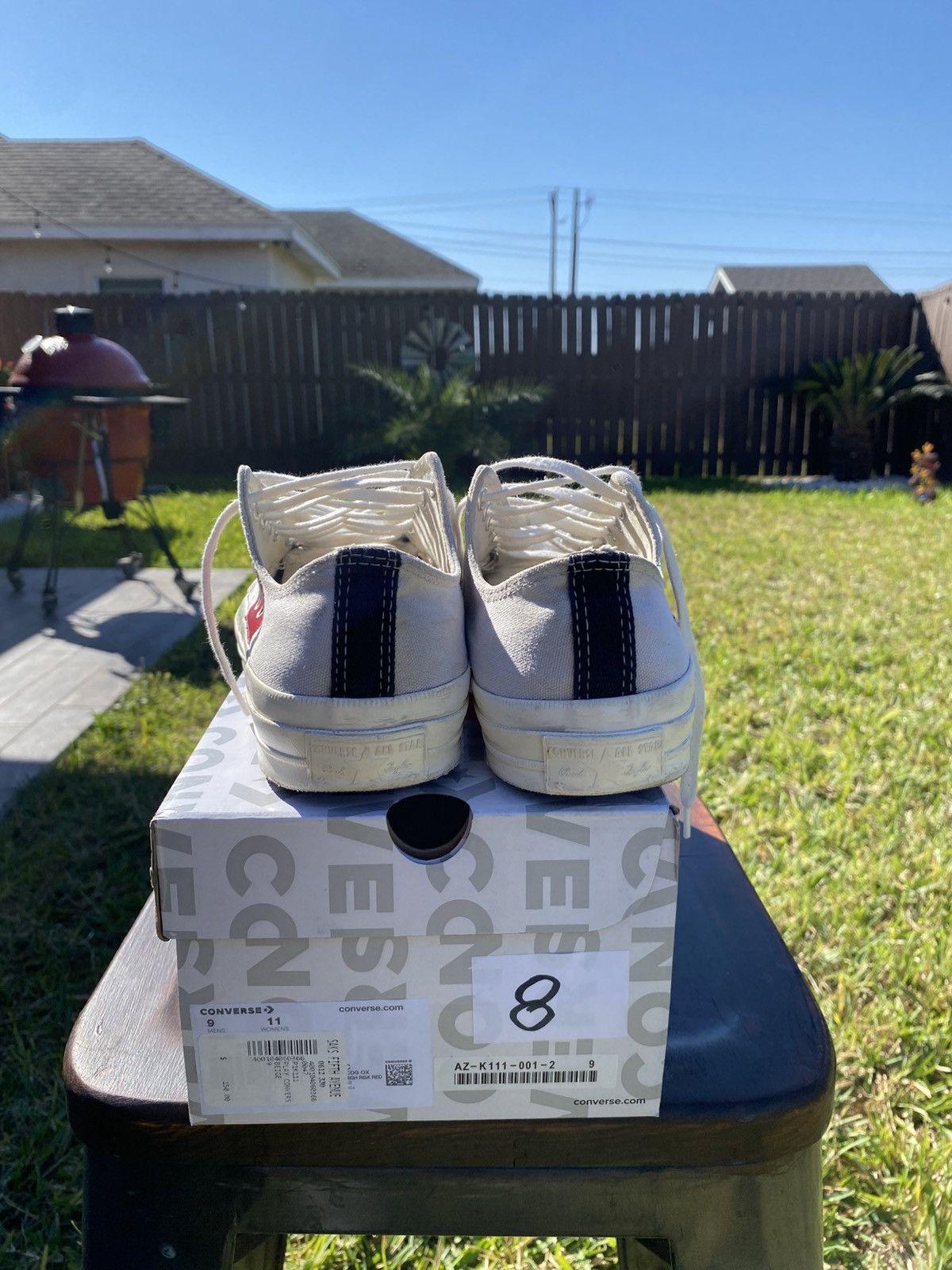 CDG by Comme des Garcons CDG CONVERSE *WITH BOX* Size US 9 / EU 42 - 2 Thumbnail