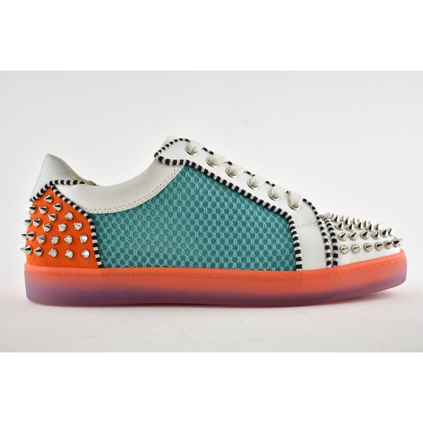 Christian Louboutin Christian Louboutin Mens AC Seavaste 2 Flat White Size US 8 / EU 41 - 2 Thumbnail