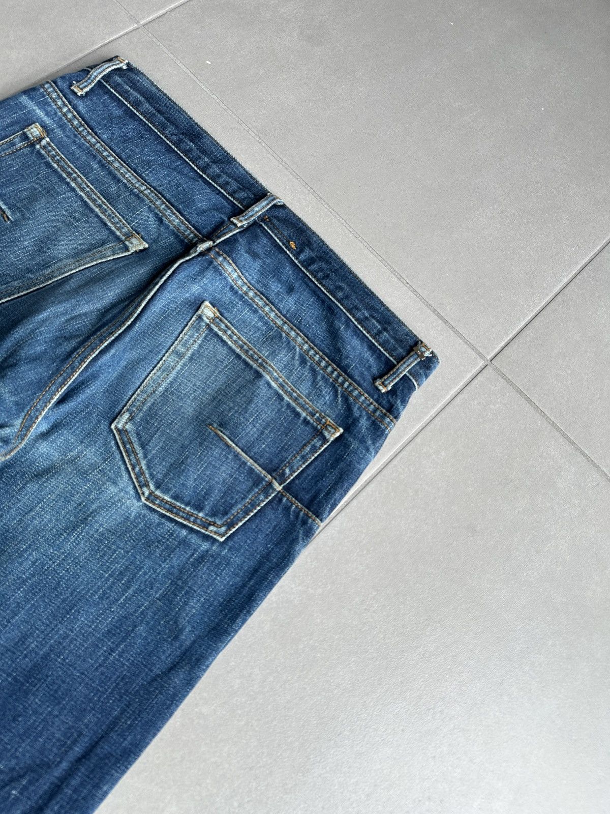 Dior × Hedi Slimane Dior Homme AW03 “LUSTER” MIJ Washed Denim Size US 30 / EU 46 - 8 Thumbnail