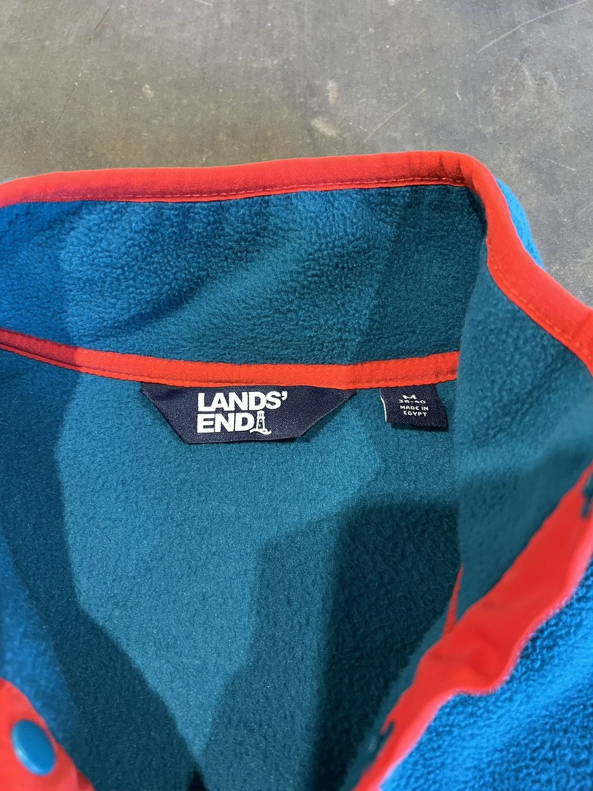 Lands' End Lands End Synchilla Style Half Button Fleece Sweater Size US M / EU 48-50 / 2 - 5 Thumbnail