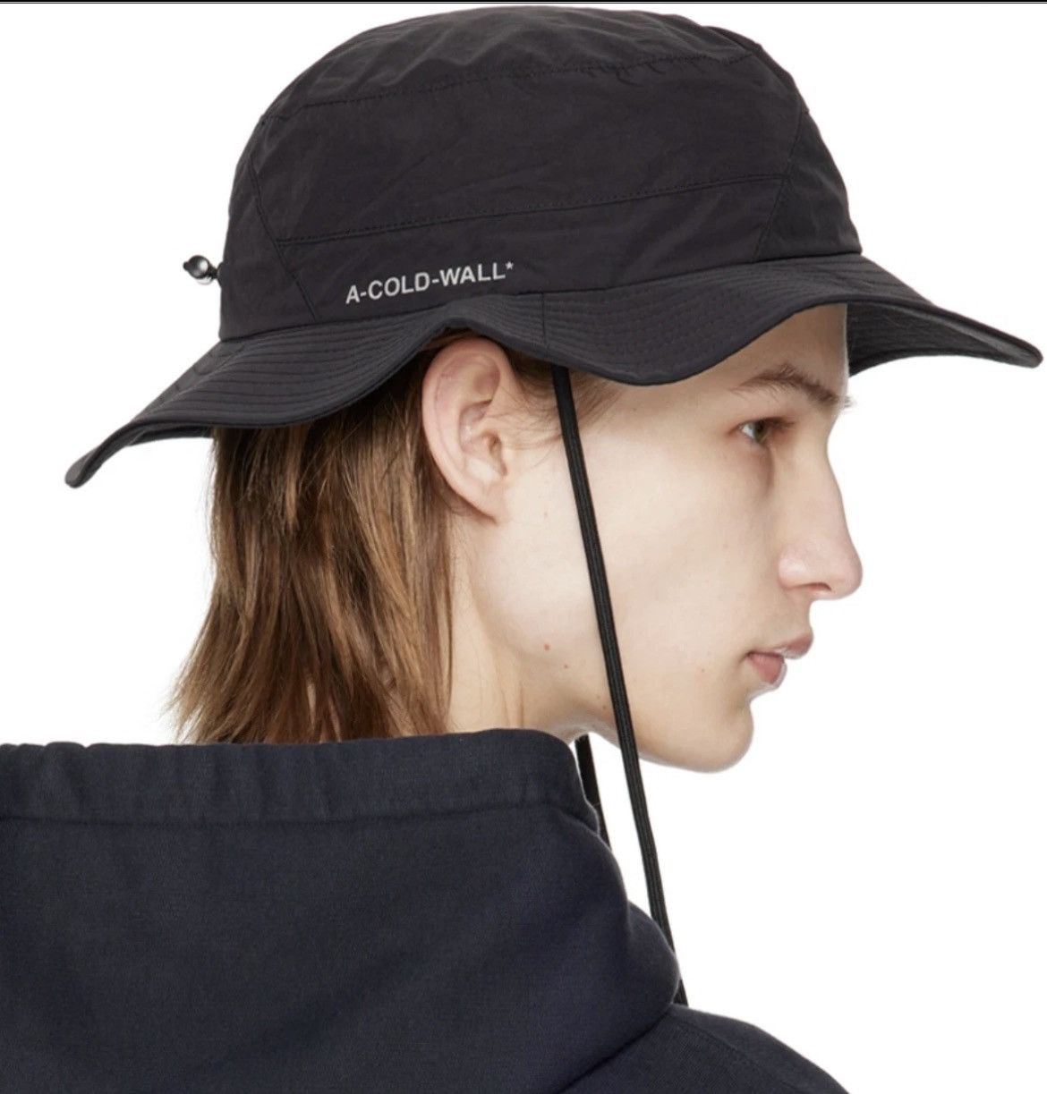 A-COLD-WALL* A-COLD-WALL Utile Drawstring Bucket Hat Size ONE SIZE - 1 Thumbnail