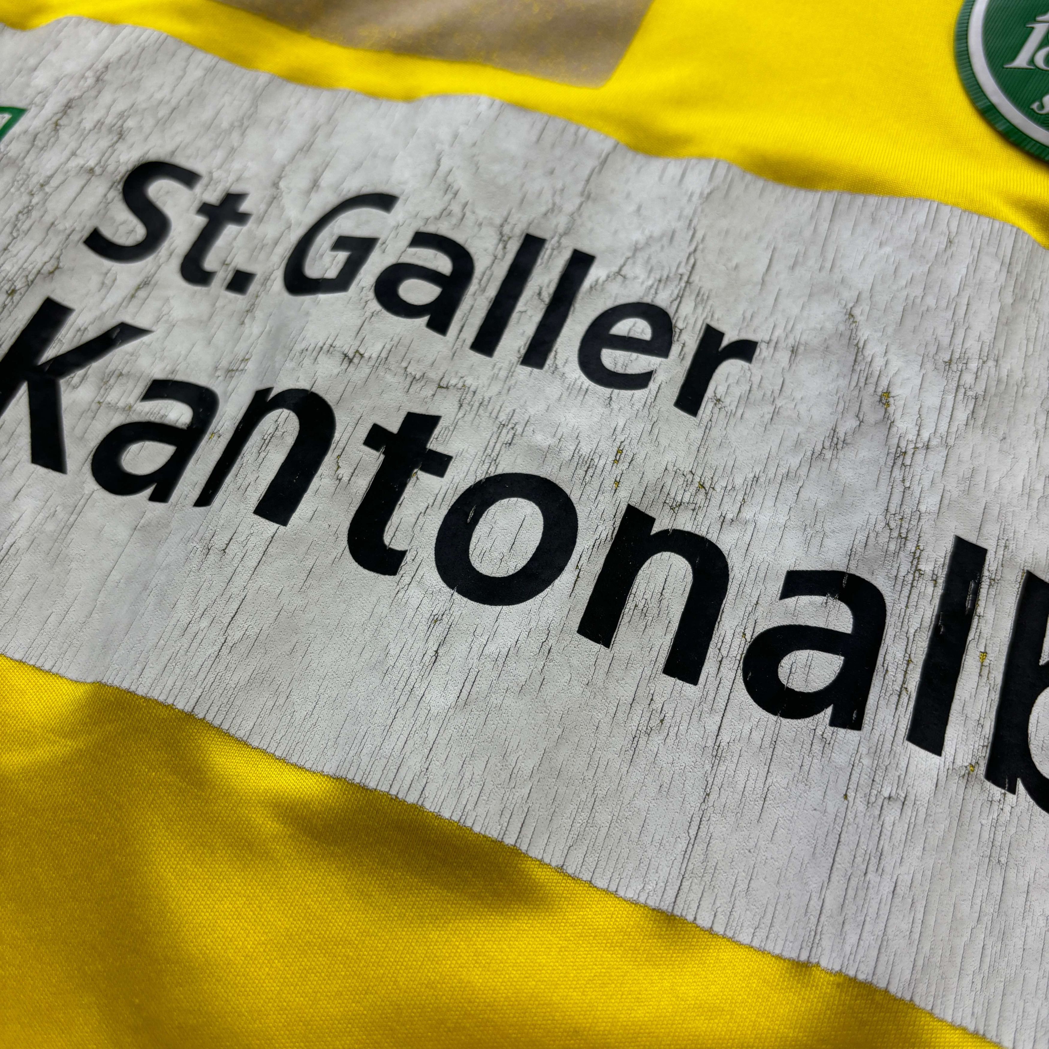 Other SIGNED MATCH WORN St. Gallen 2015-16 Lopar football jersey L Size US L / EU 52-54 / 3 - 5 Thumbnail