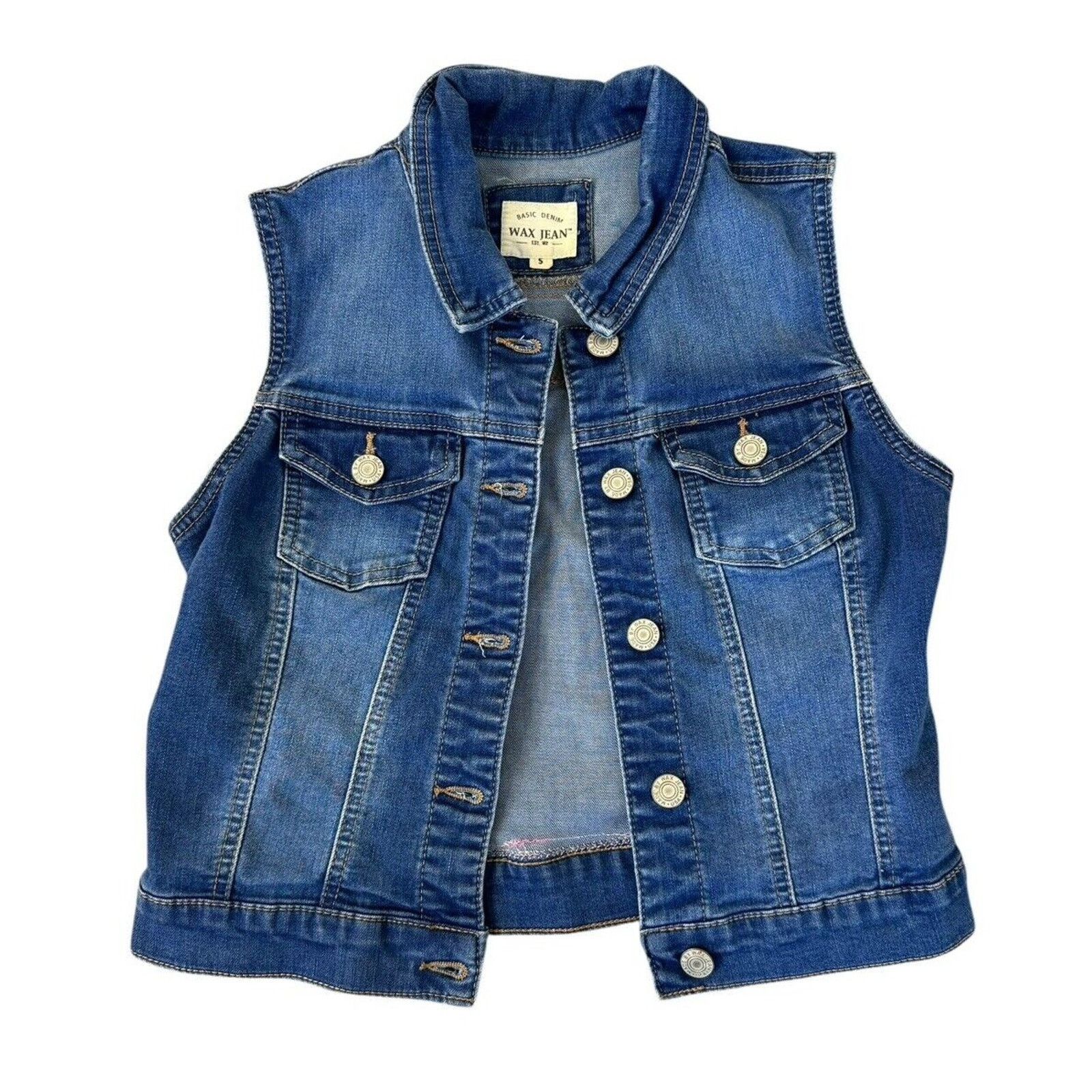 Pink Floyd PINK FLOYD 70s Vintage Retro Upcycled Denim Rainbow Vest S Size S / US 4 / IT 40 - 3 Thumbnail