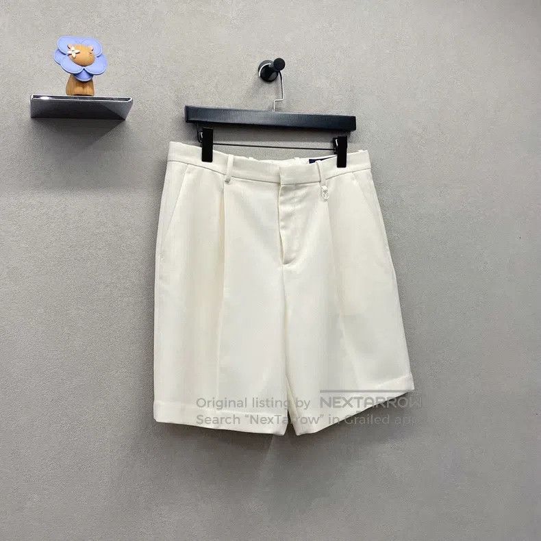 Louis Vuitton Louis Vuitton White straight-leg shorts Size 37" - 3 Thumbnail