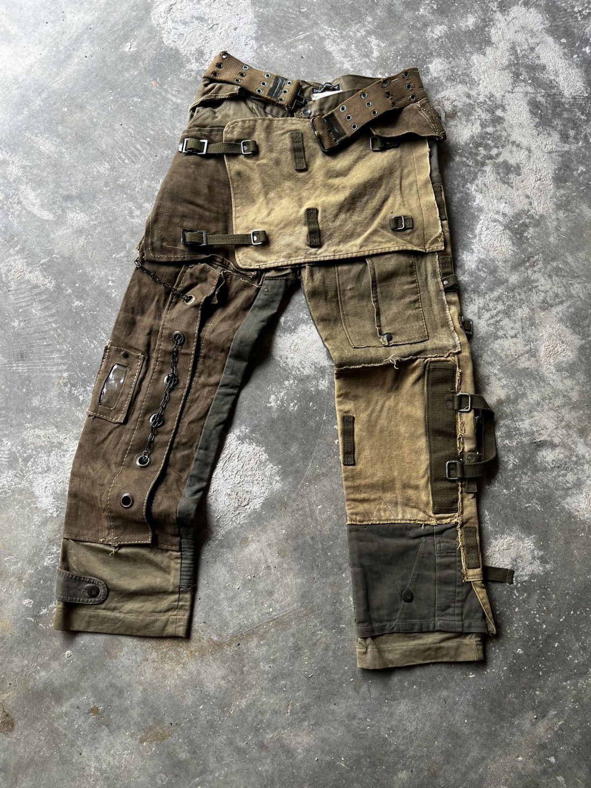 Dolce & Gabbana aw2003 dolce & gabbana military pants archive Size US 36 / EU 52 - 1 Thumbnail