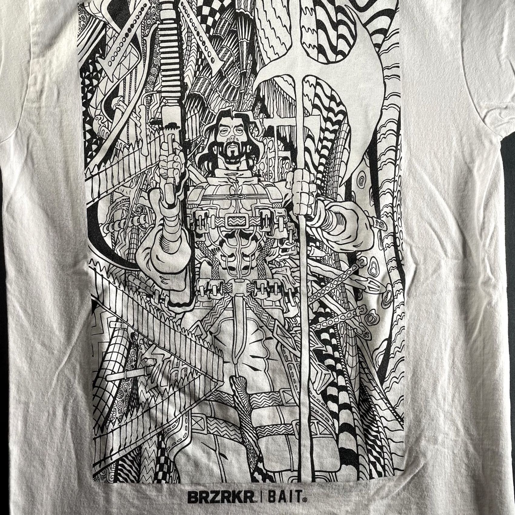 Vintage BRZRKR x BAIT Shirt Men’s M Cover Art Keanu Reeves Comic Graphic Tshirt White Art Mens M Size US M / EU 48-50 / 2 - 2 Thumbnail