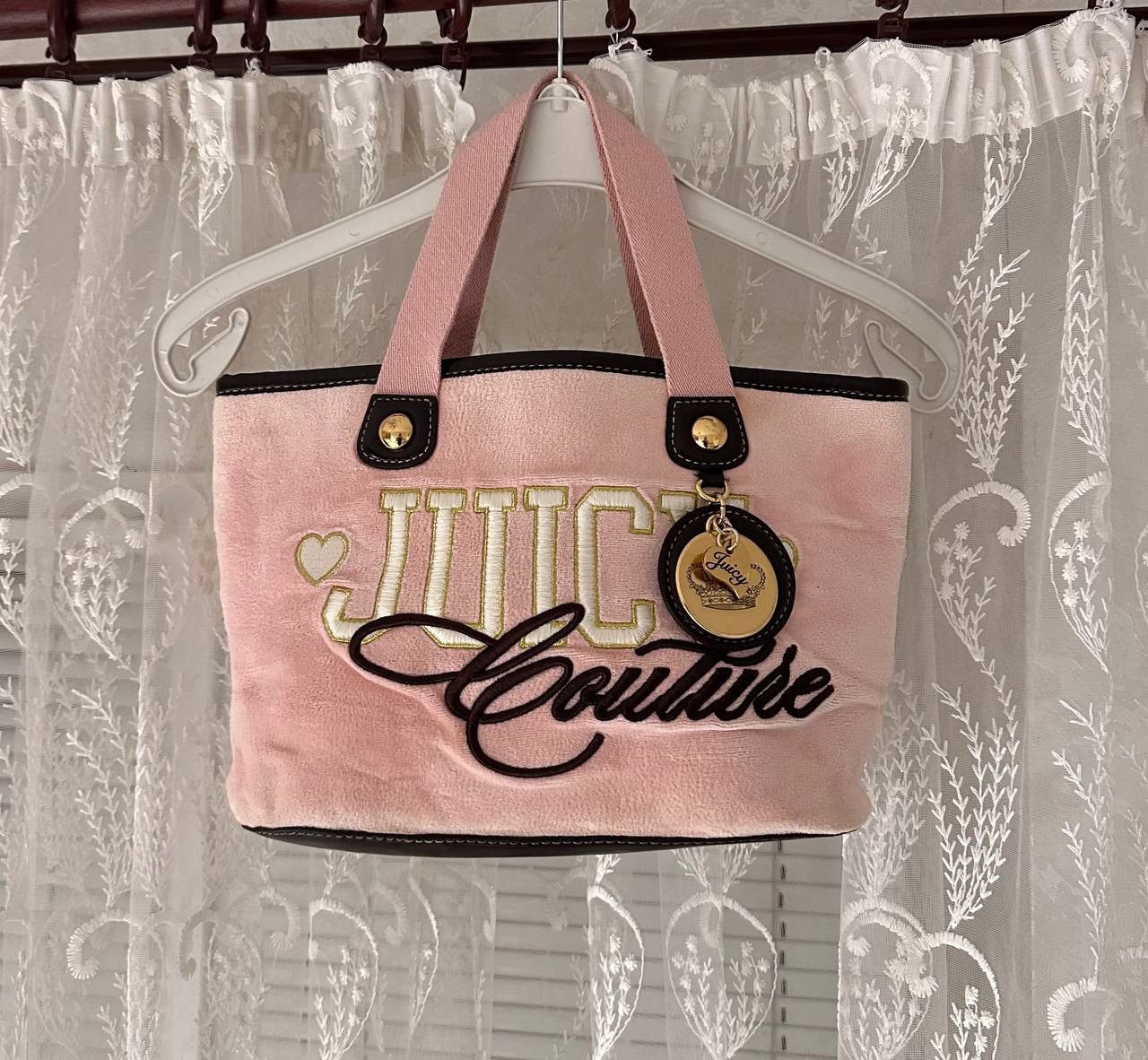 Juicy Couture Juicy Couture Vintage Velour Y2K Barbie Style Avantgarde Size ONE SIZE - 1 Thumbnail
