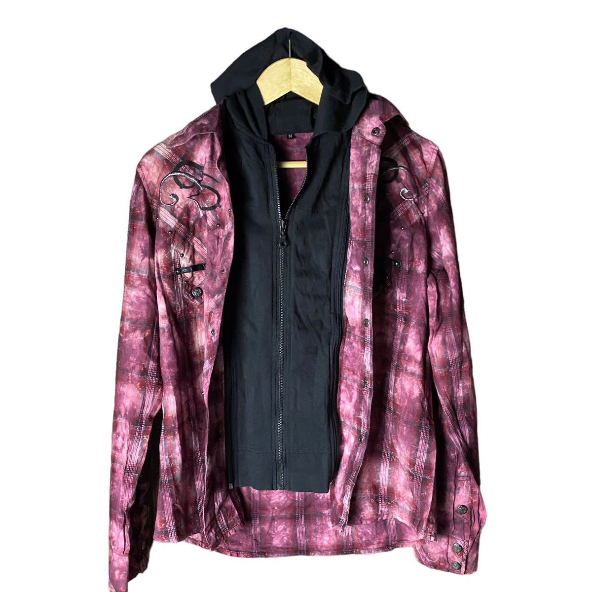 If Six Was Nine 2000's In The Attic Tribal DoubleLayer Western Shirts Size US M / EU 48-50 / 2 - 2 Thumbnail
