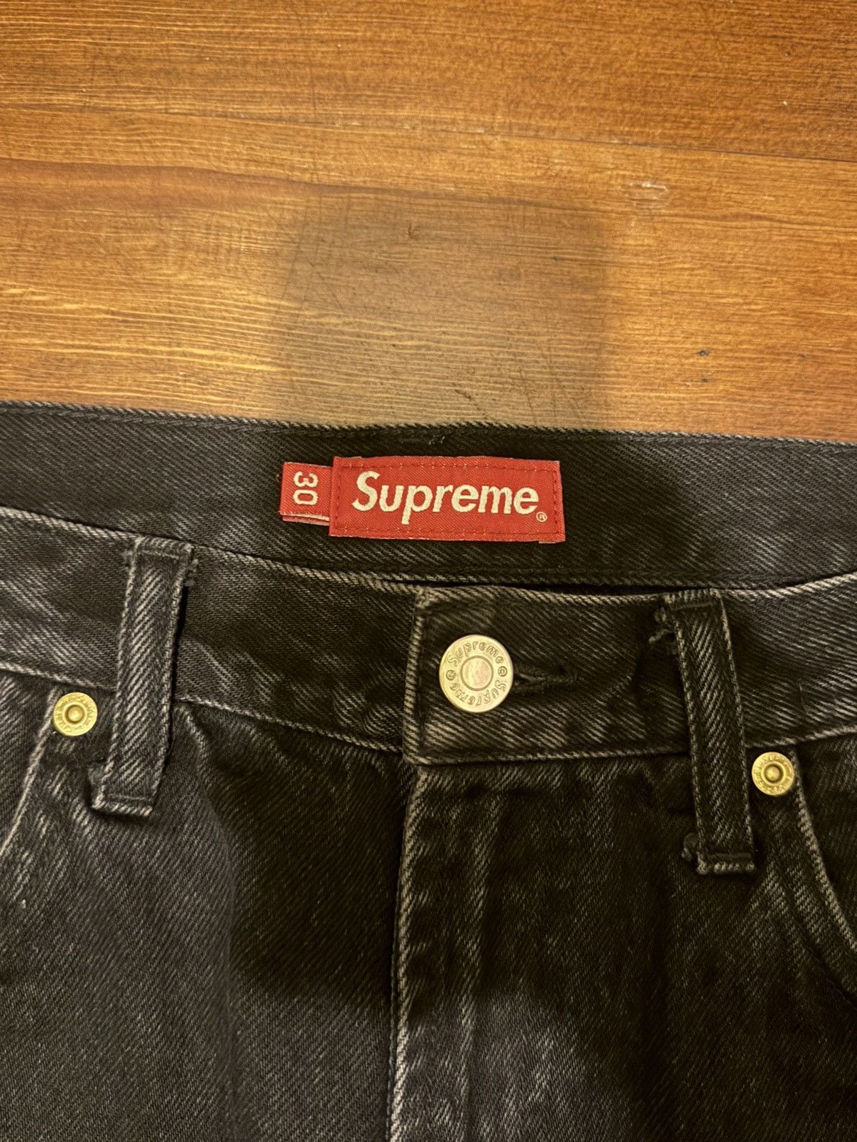 Supreme Supreme Baggy Jean Sz 30 Size US 30 / EU 46 - 4 Thumbnail