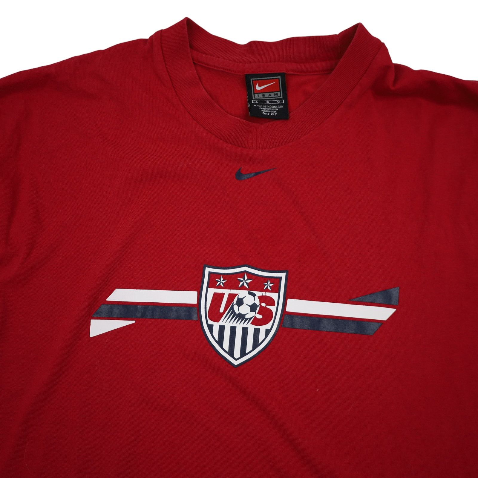 Nike × Vintage Vintage Nike Team USA Soccer Dri-fit T Shirt Size US L / EU 52-54 / 3 - 4 Thumbnail
