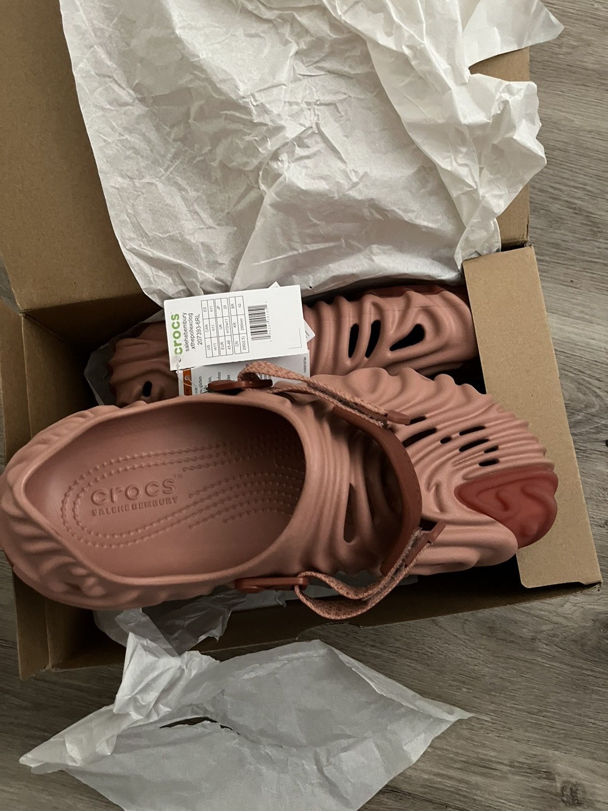 Crocs × Salehe Bembury Crocs pollex Clog Size US 11 / EU 44 - 1 Thumbnail