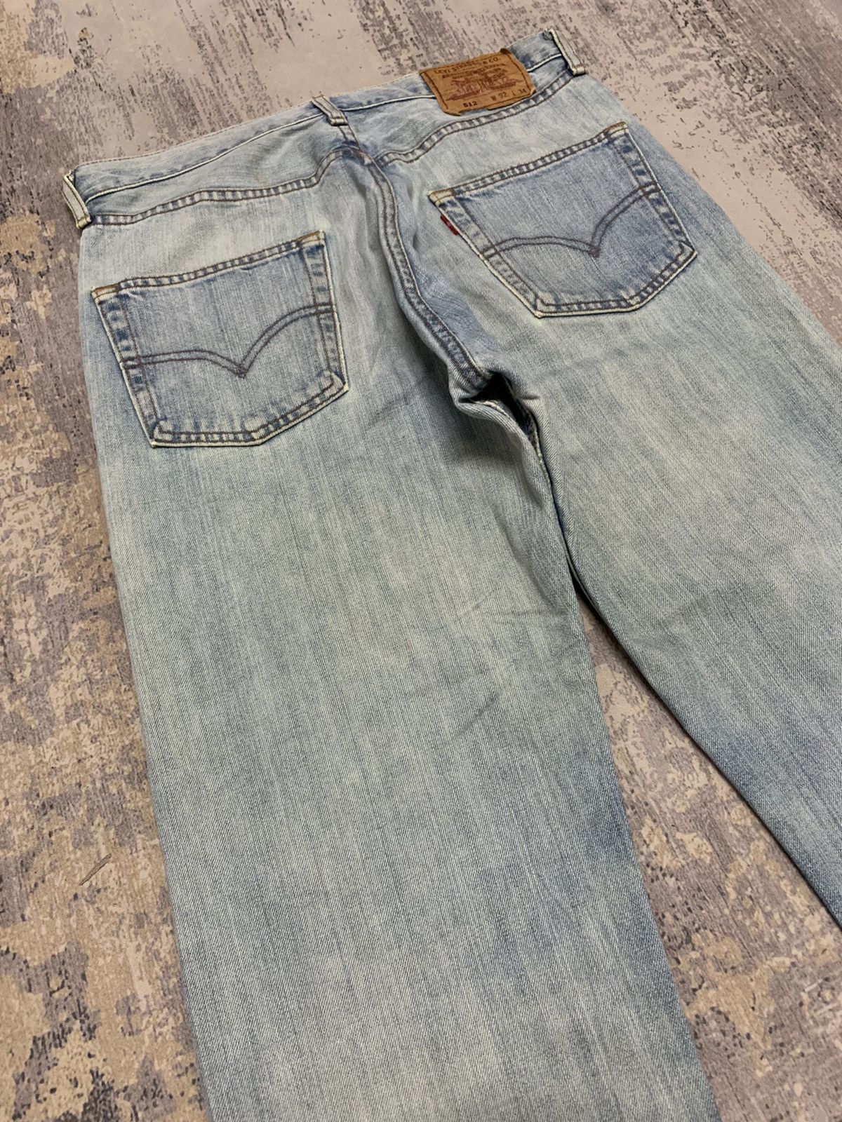 Levi's Vtg 90s Levi’s 512 Faded Distressed Losse Fit Jeans Size US 32 / EU 48 - 10 Thumbnail