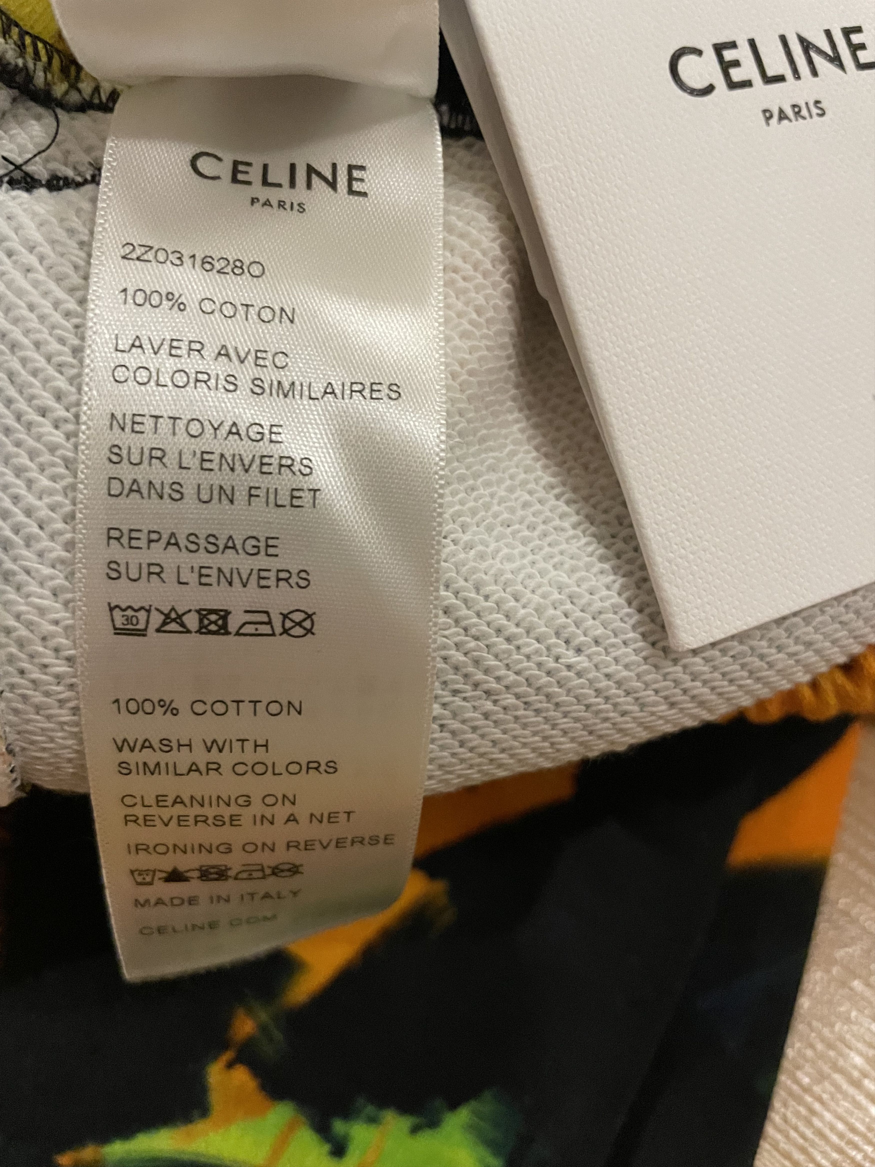 Celine Celine cotton Casual Pants. Embroidered logo Size US 32 / EU 48 - 6 Thumbnail