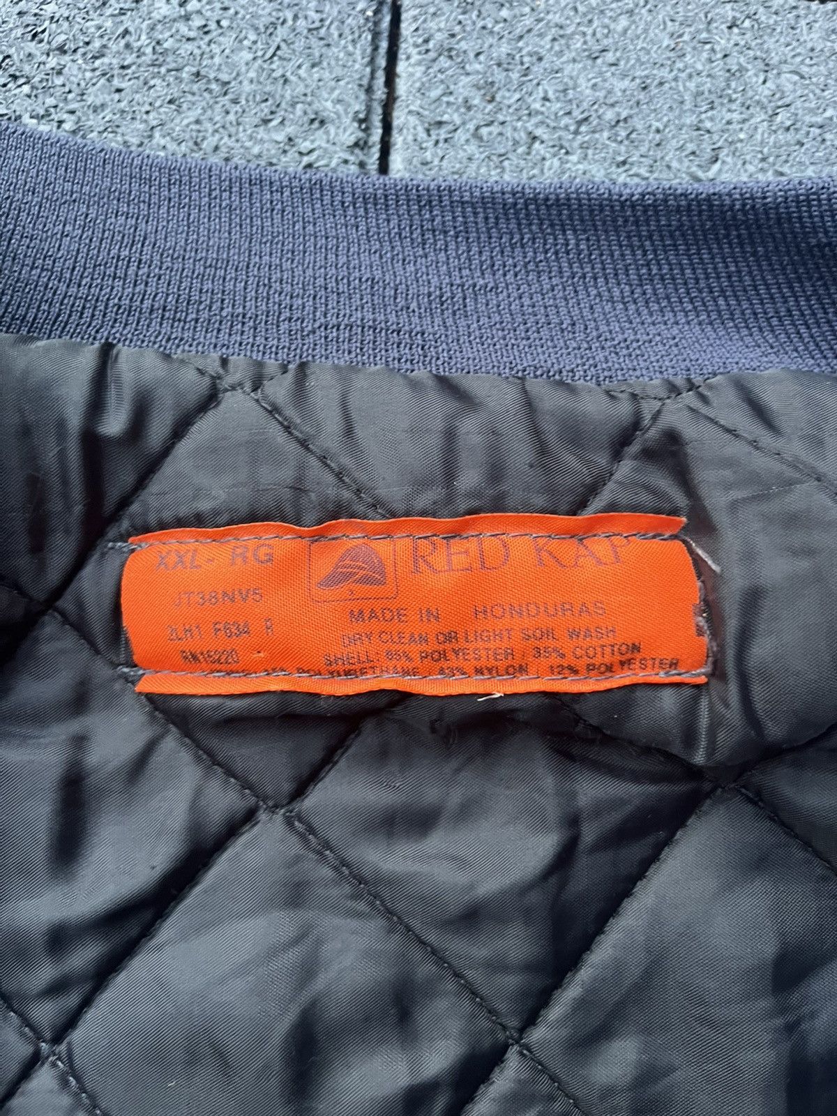 Red Kap VINTAGE Bomber jacket Size US XXL / EU 58 / 5 - 3 Thumbnail
