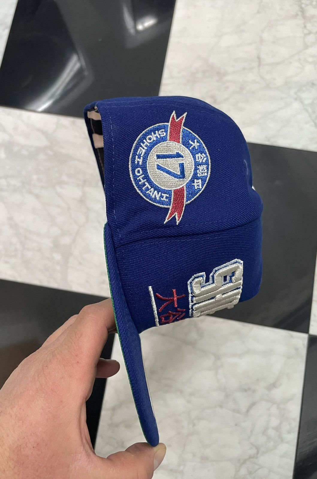 New Era Ohtani Dodgers A-Frame fitted 7 1/8 but fits like a 7 Size ONE SIZE - 2 Thumbnail