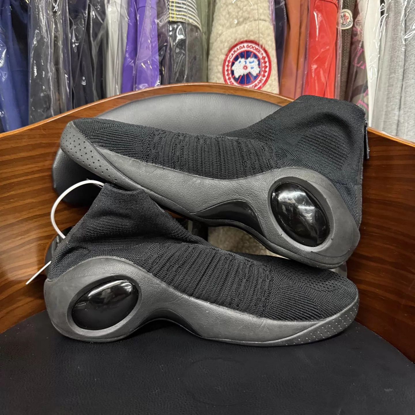 Nike Nike Air Flight Bonafide Triple Black 'Big Eyes' 44.5 Size US 11.5 / EU 44-45 - 7 Thumbnail