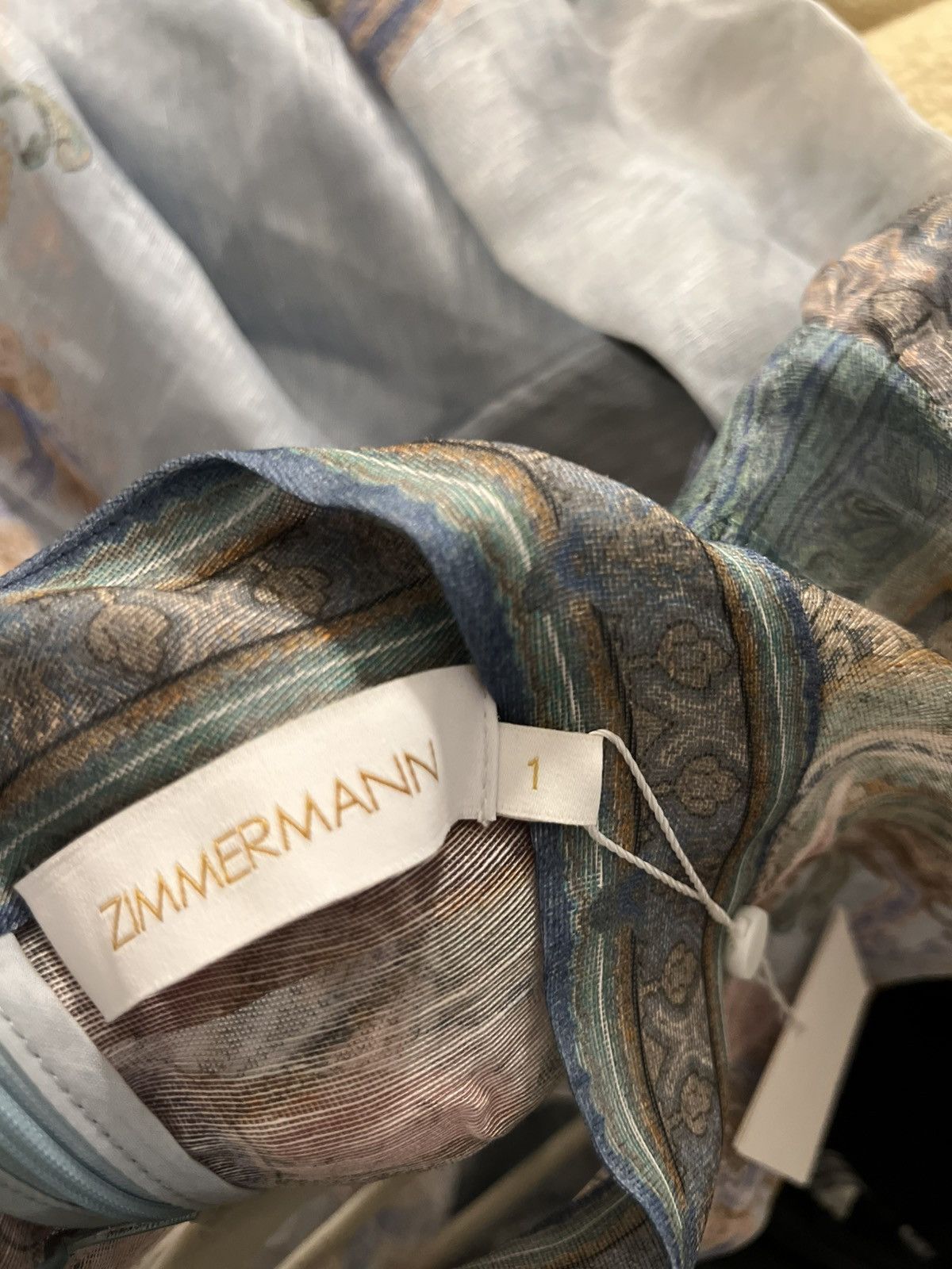 Zimmermann 2025 Resort Printed Dress Size M / US 6-8 / IT 42-44 - 5 Thumbnail