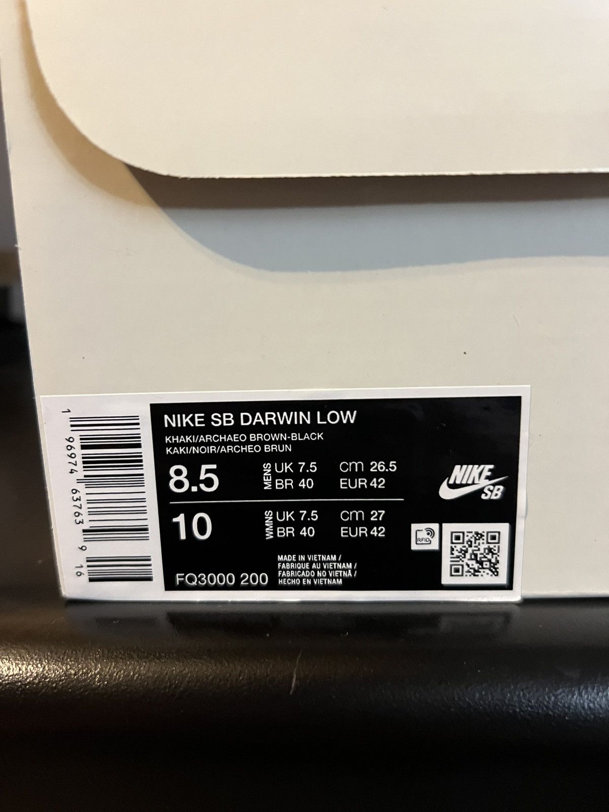 Nike × Supreme Nike SB Darwin Low Supreme Desert Camo (Size 8.5) Size US 8.5 / EU 41-42 - 5 Thumbnail