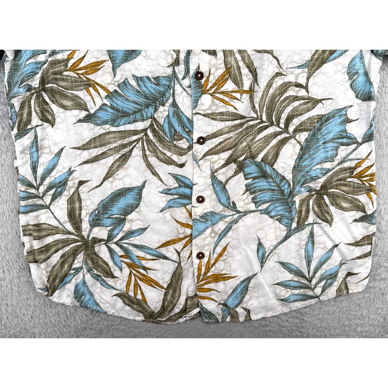 Vintage Margaritaville Men Shirt Hawaiian 2XL White Floral Button-Up Rayon Slim Size US XXL / EU 58 / 5 - 5 Thumbnail