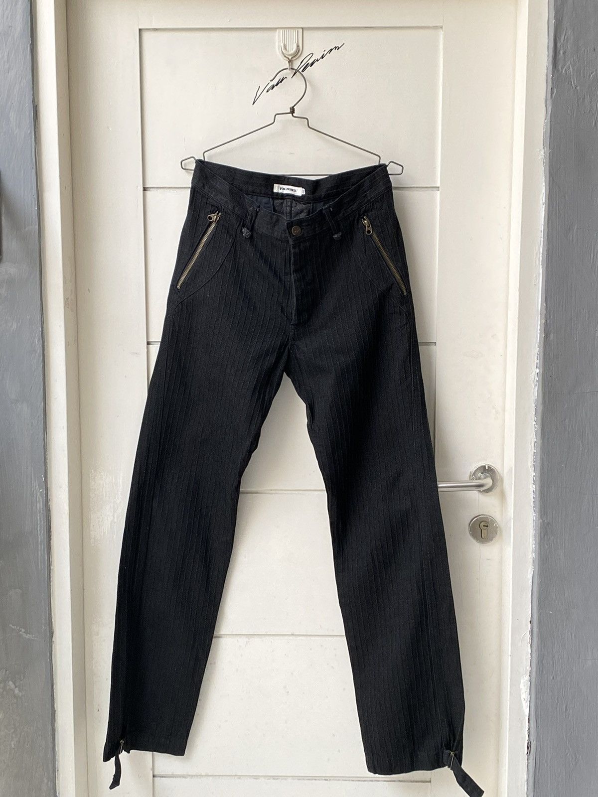 Other ROBB Striped Black Pants Size US 28 / EU 44 - 11 Thumbnail