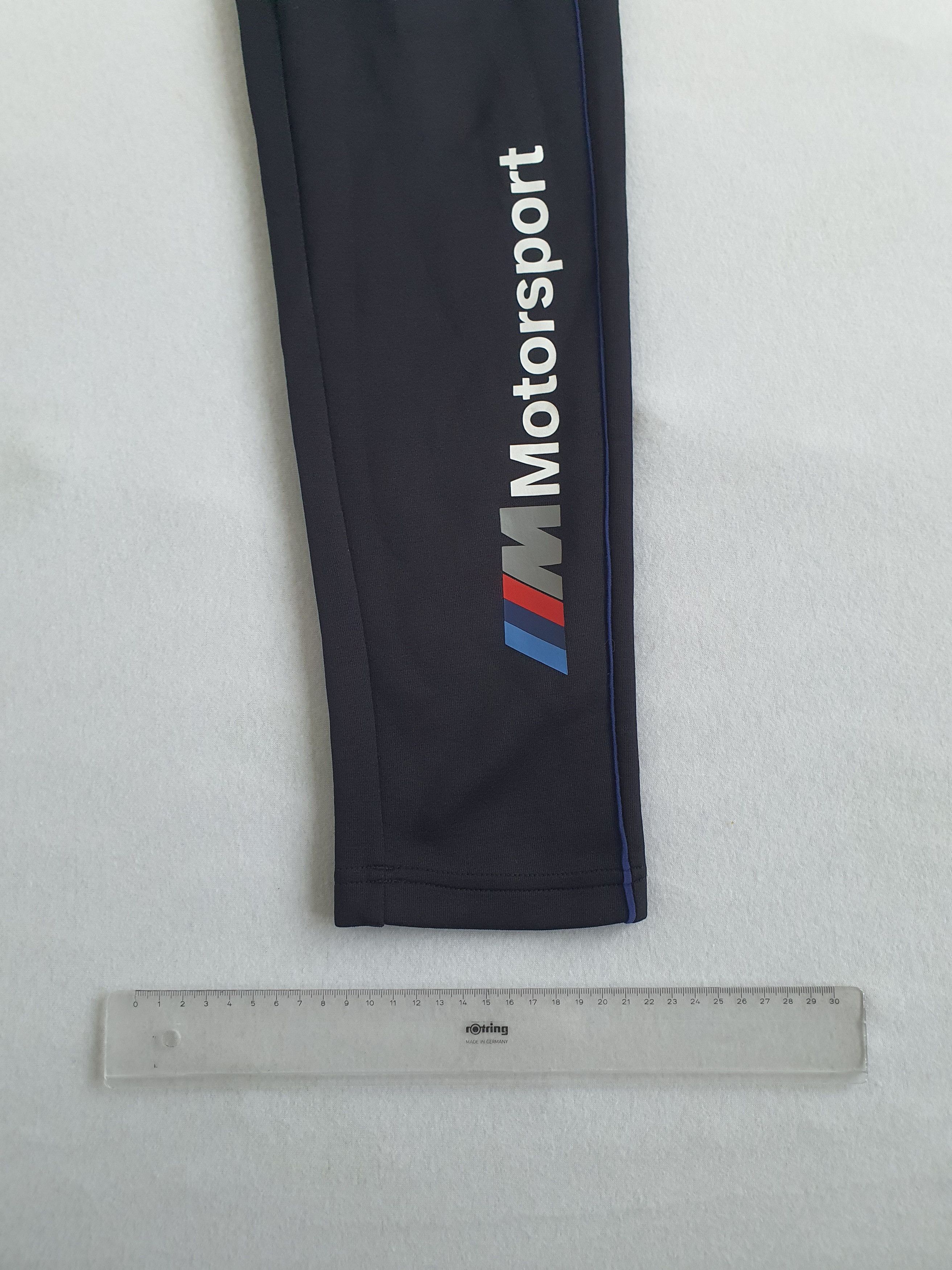 BMW × Puma M Motorsport T7 Track Pants Trousers (597992-01) - Sz Small Size US 28 / EU 44 - 9 Thumbnail