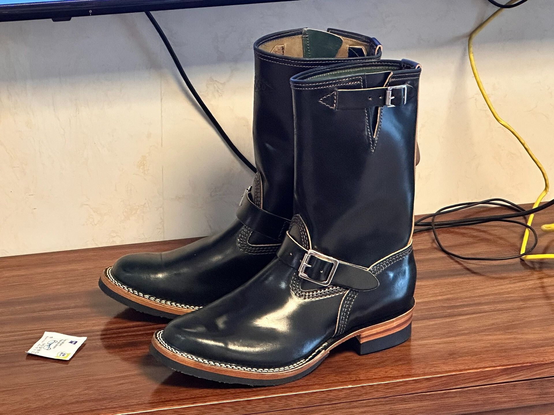 WESCO WESCO Horween Shell Cordovan Engineer Boots Size US 9 / EU 42 - 1 Thumbnail