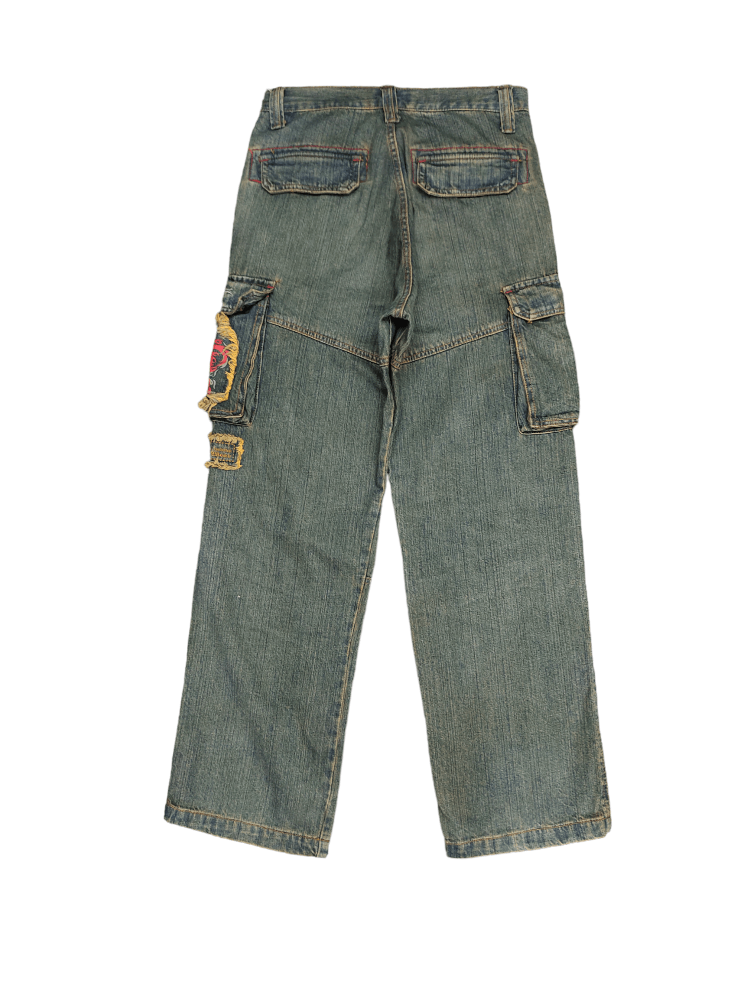 Vintage Piko Cargo Wide Leg Denim Y2k Jnco Baggy Jeans Size US 30 / EU 46 - 14 Thumbnail