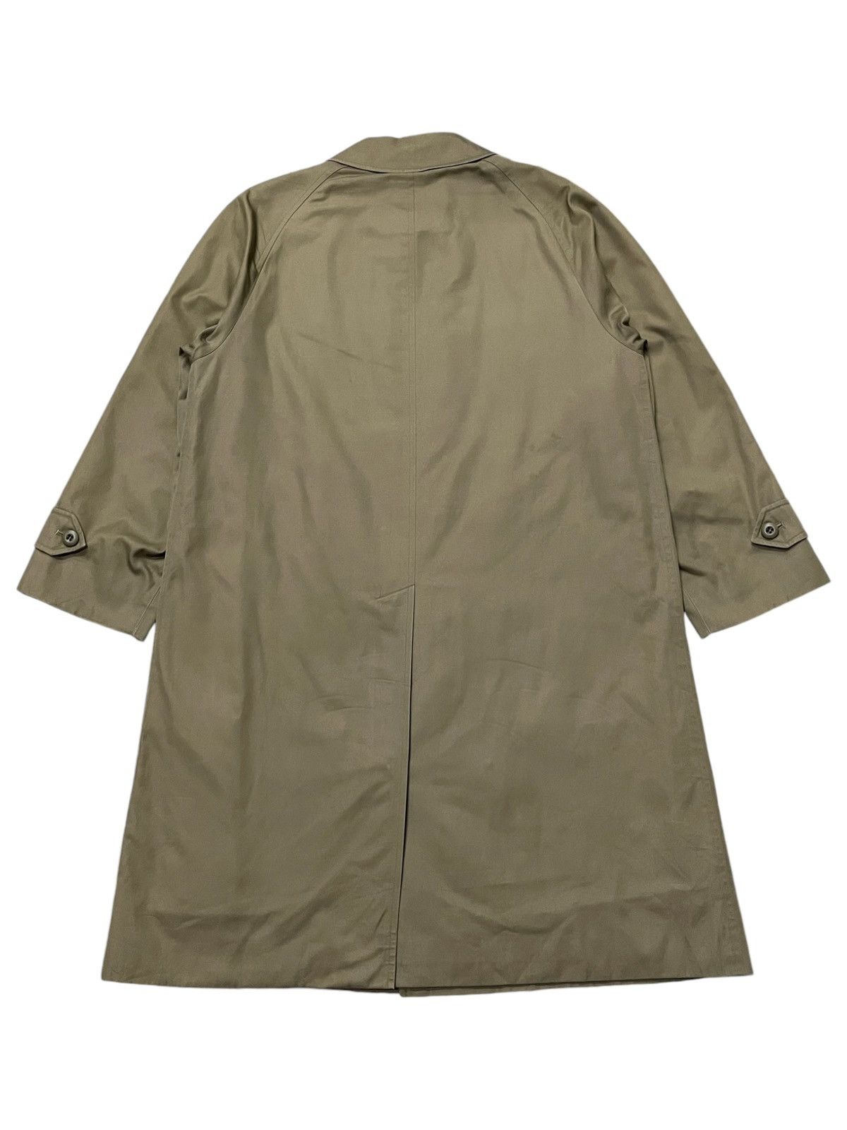 Burberry × Vintage Burberrys Nova Check Wool Lined Trench Coat Long Jacket Size US M / EU 48-50 / 2 - 3 Thumbnail