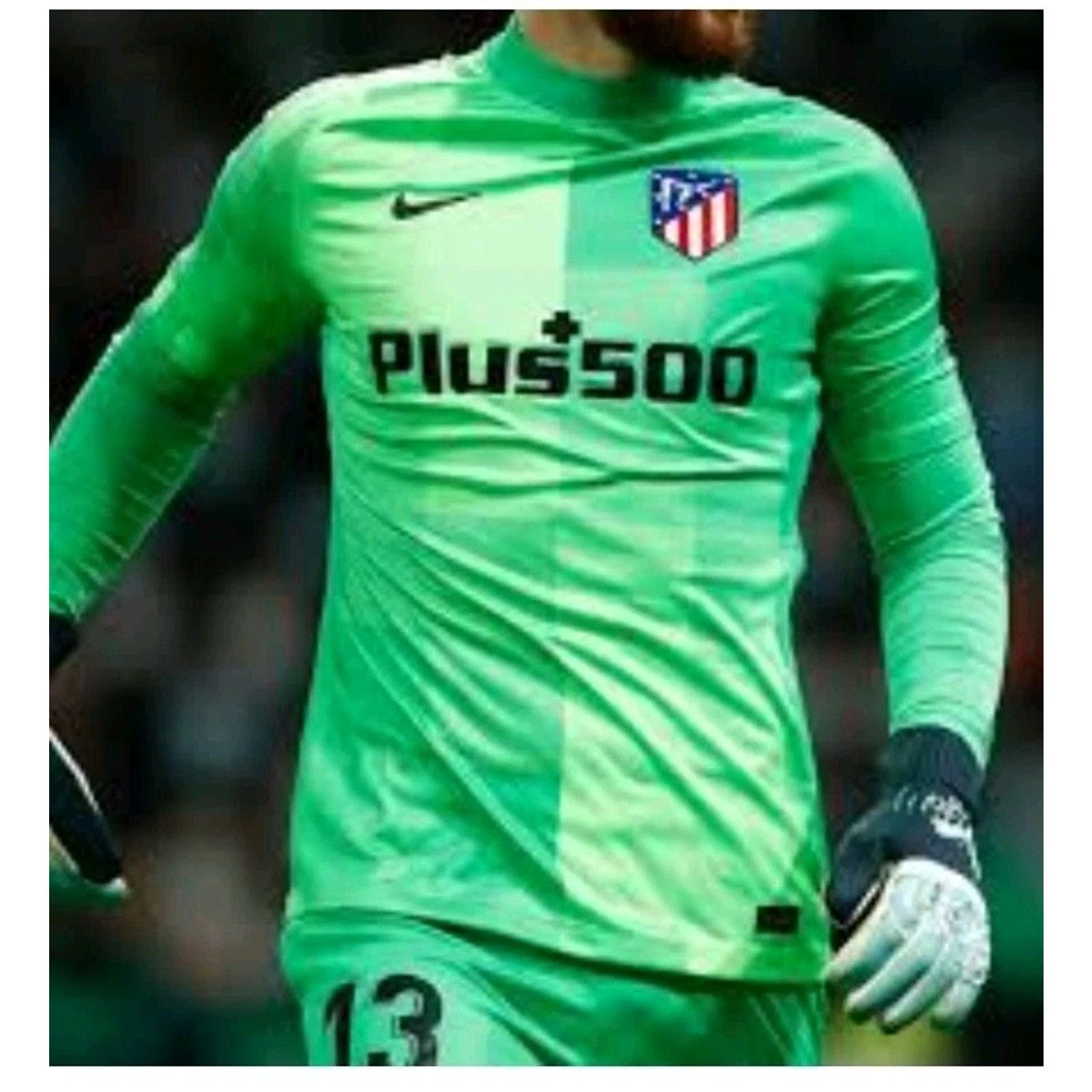 Nike NIKE ATLETICO MADRID 2021 GOALKEEPER JERSEY Sample - NWOT Size US M / EU 48-50 / 2 - 9 Thumbnail