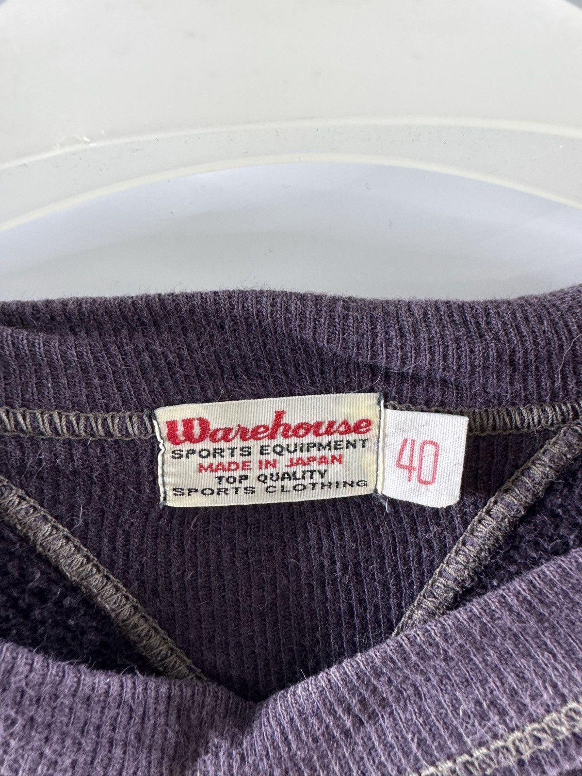 Japanese Brand 🔥 Vintage plain Warehouse. co roundneck Sweatshirt Size US M / EU 48-50 / 2 - 4 Thumbnail