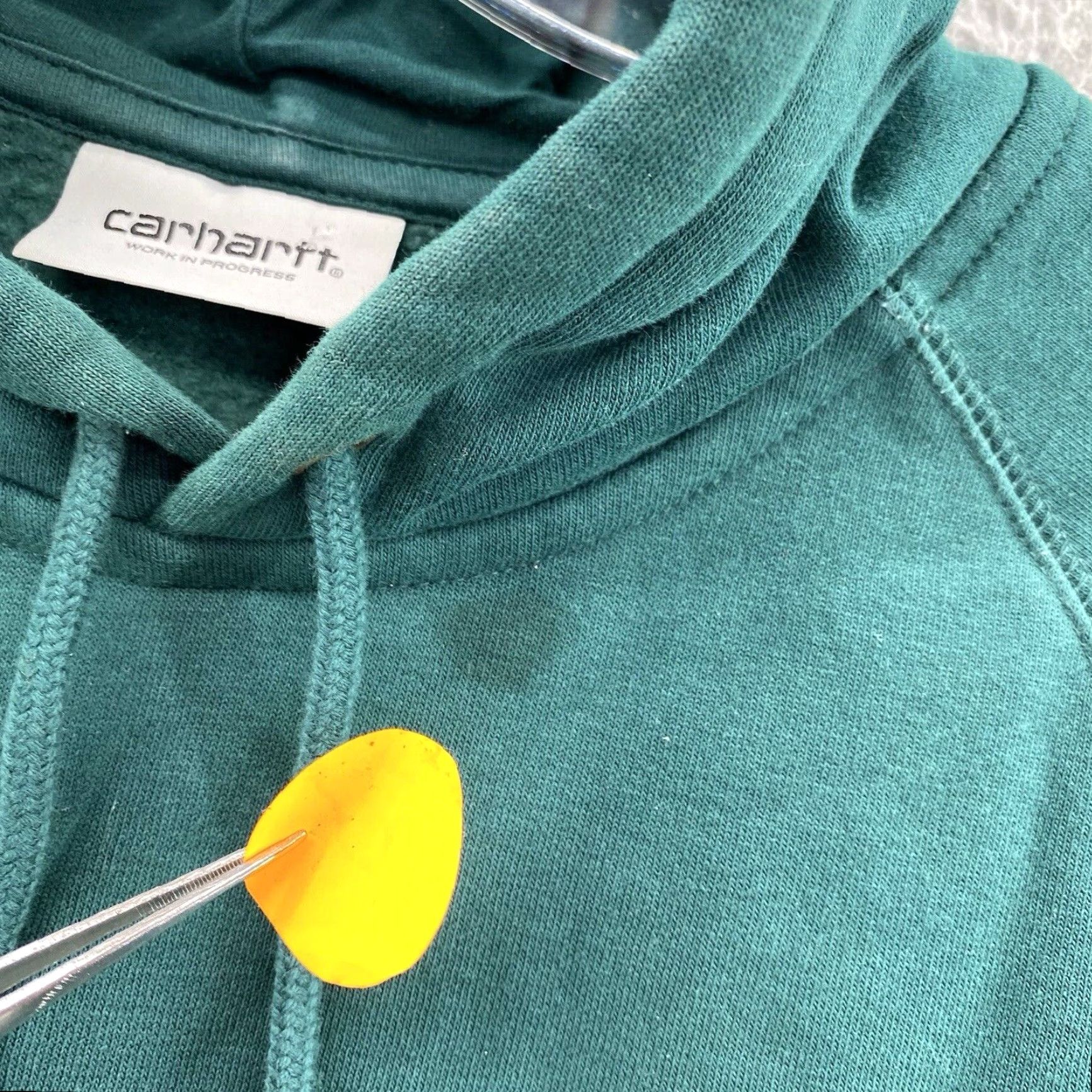 Carhartt Wip Carhartt WIP Chase Hooded Sweatshirt Men XS Green Sweat Hoodie Workwear Outdoor Size US XS / EU 42 / 0 - 2 Thumbnail