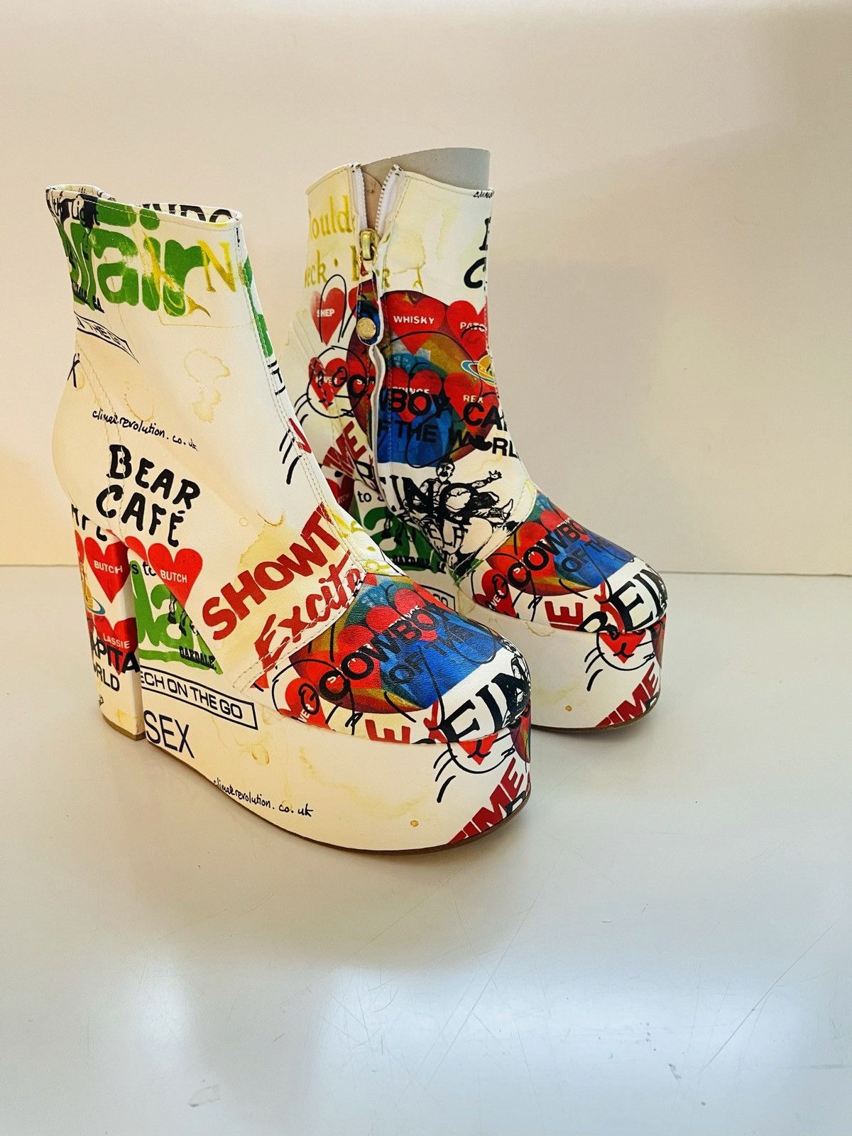 Vivienne Westwood Vivienne Westwood TOWERING HEELS meaningless PRINT IT 37 Size US 7 / IT 37 - 7 Thumbnail