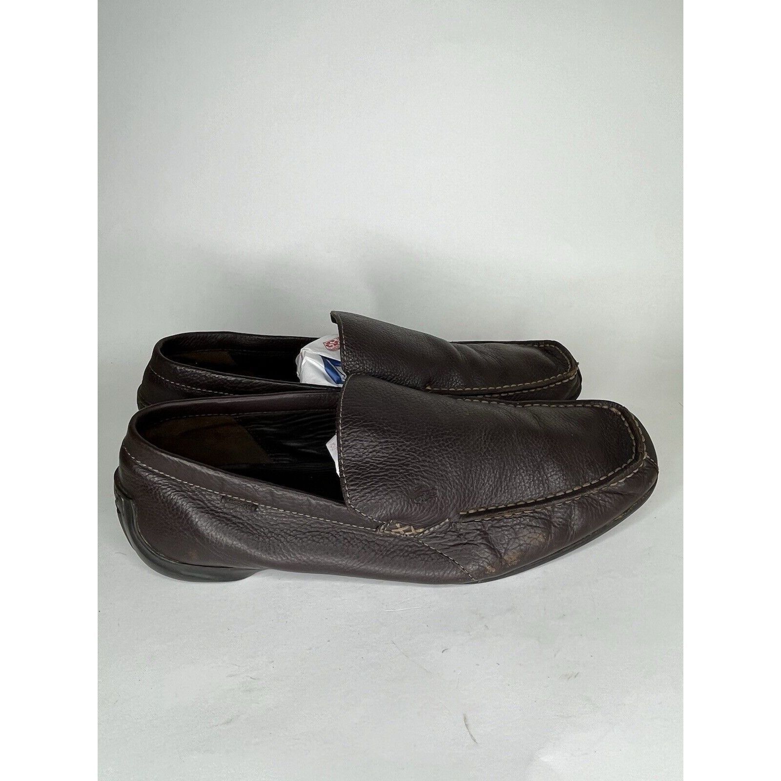 Lacoste Lacoste Brown Leather Casual Comfort Driving Loafers Shoes M Size US 13 / EU 46 - 9 Thumbnail