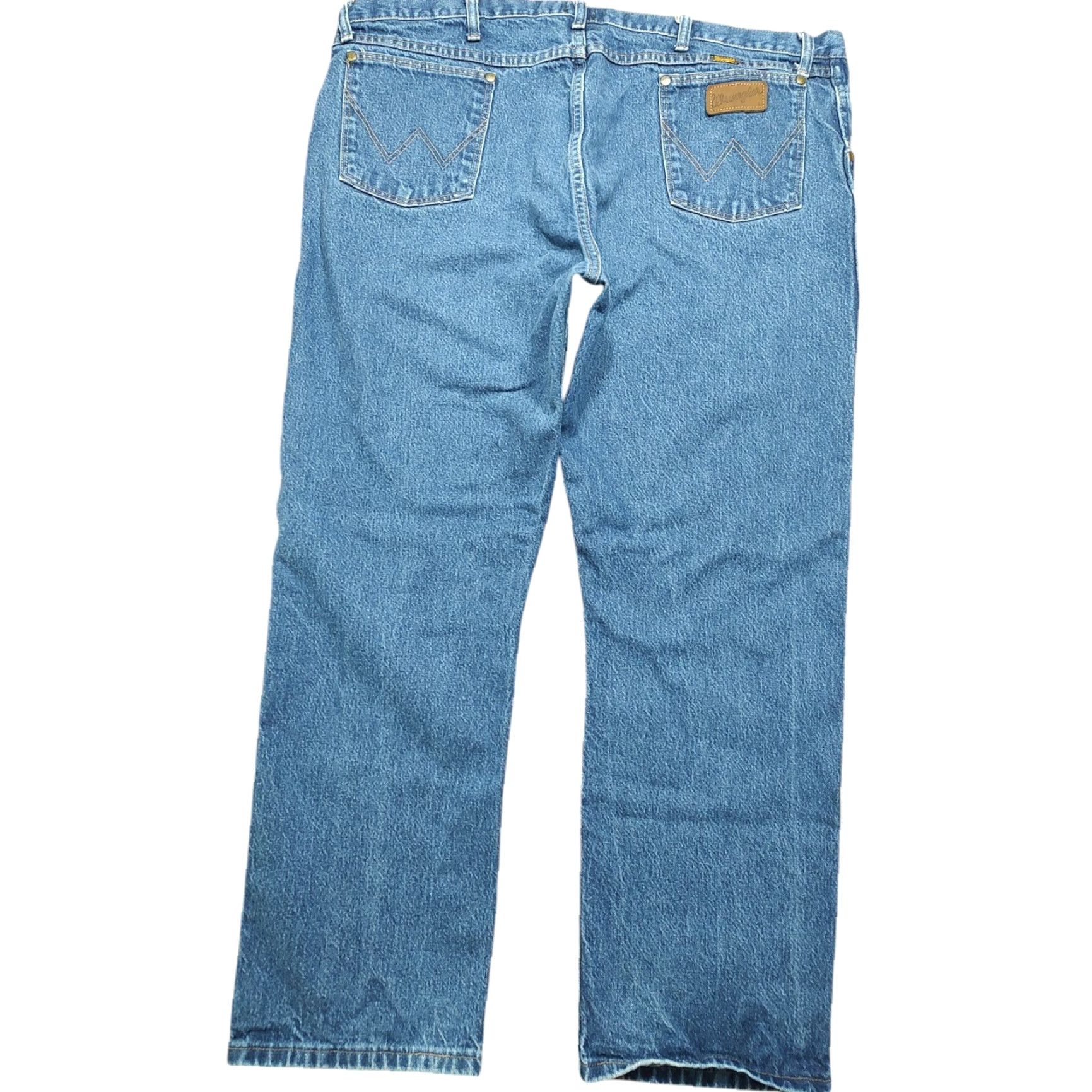 Wrangler VINTAGE Wrangler 47MWZ Cowboy Cut Jeans Mens 44x30 Denim Blue 5-Pocket Regular Straight Western Cowboy N/A Size US 44 / EU 60 - 2 Thumbnail