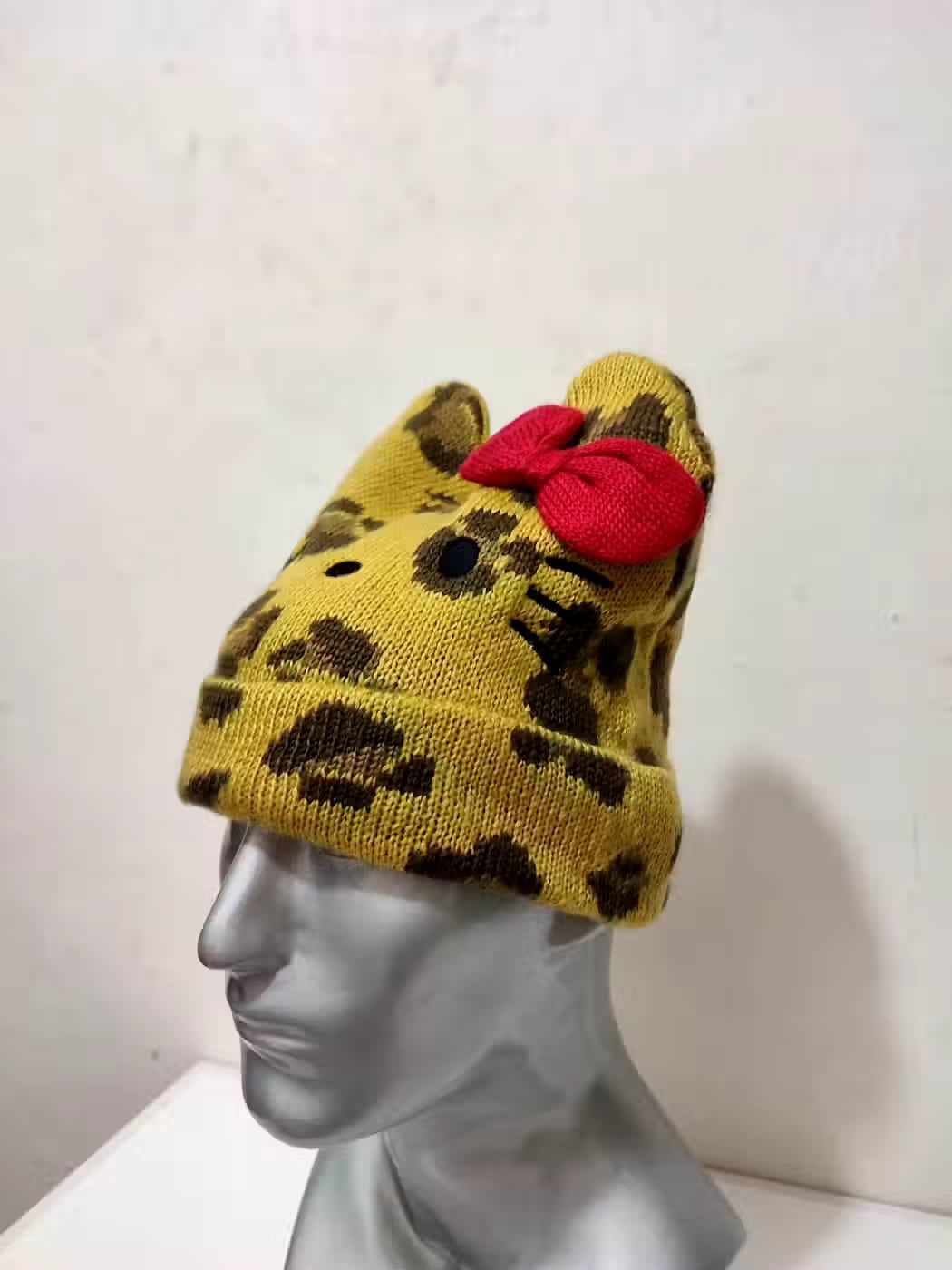 Japanese Brand Eikoh Hello Kitty Horn Beanie hats Size ONE SIZE - 3 Thumbnail