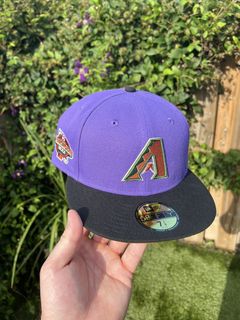 New Era Campfire Oakland Athletics 50th Anniversary Patch Hat Club Exclusive 59FIFTY Fitted Hat Burnt Orange
