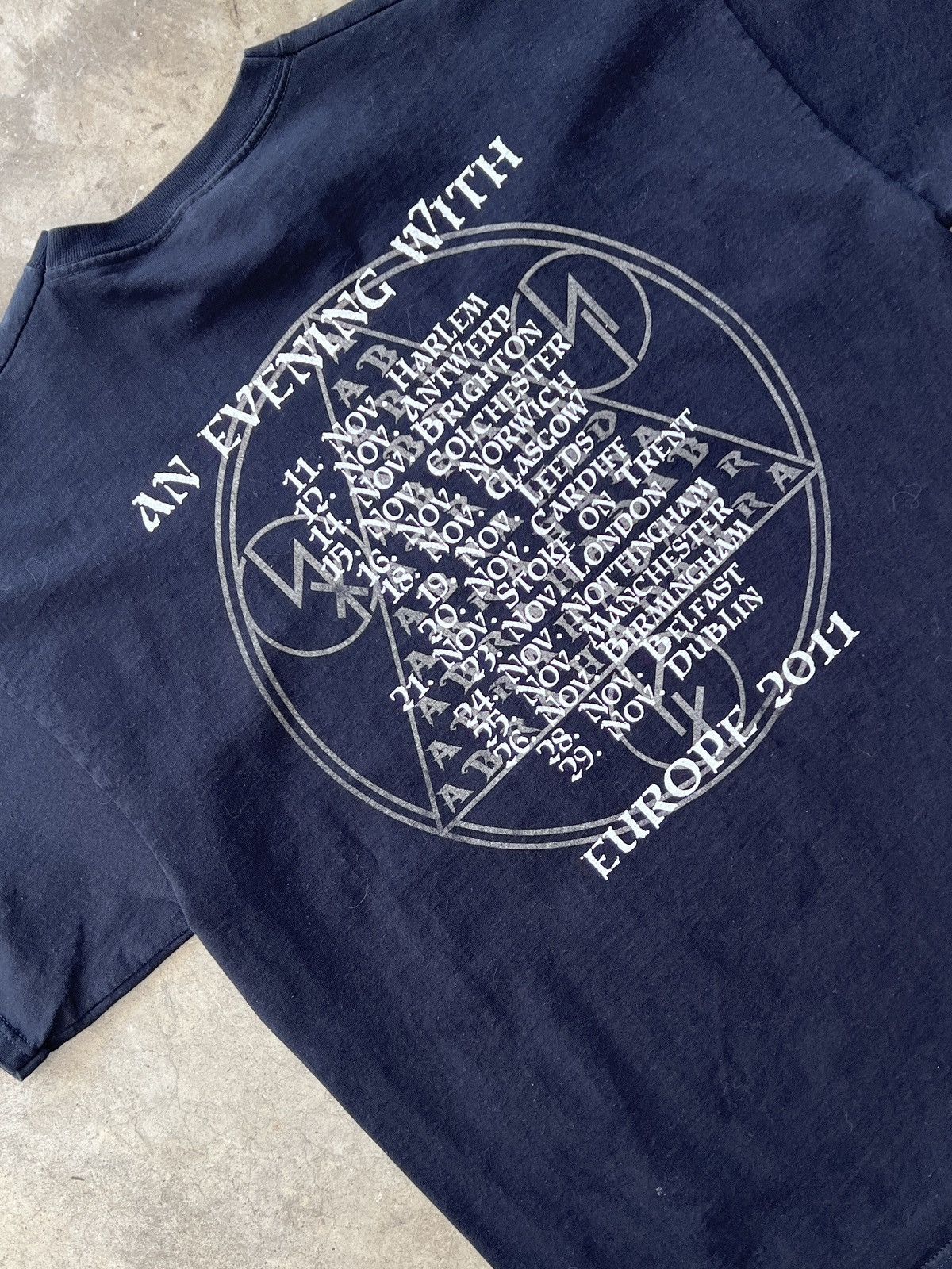 Band Tees × Vintage 2011 Y2K An Evening with Dimmu Borgir Tour Date Band Tee Size US XXL / EU 58 / 5 - 4 Thumbnail