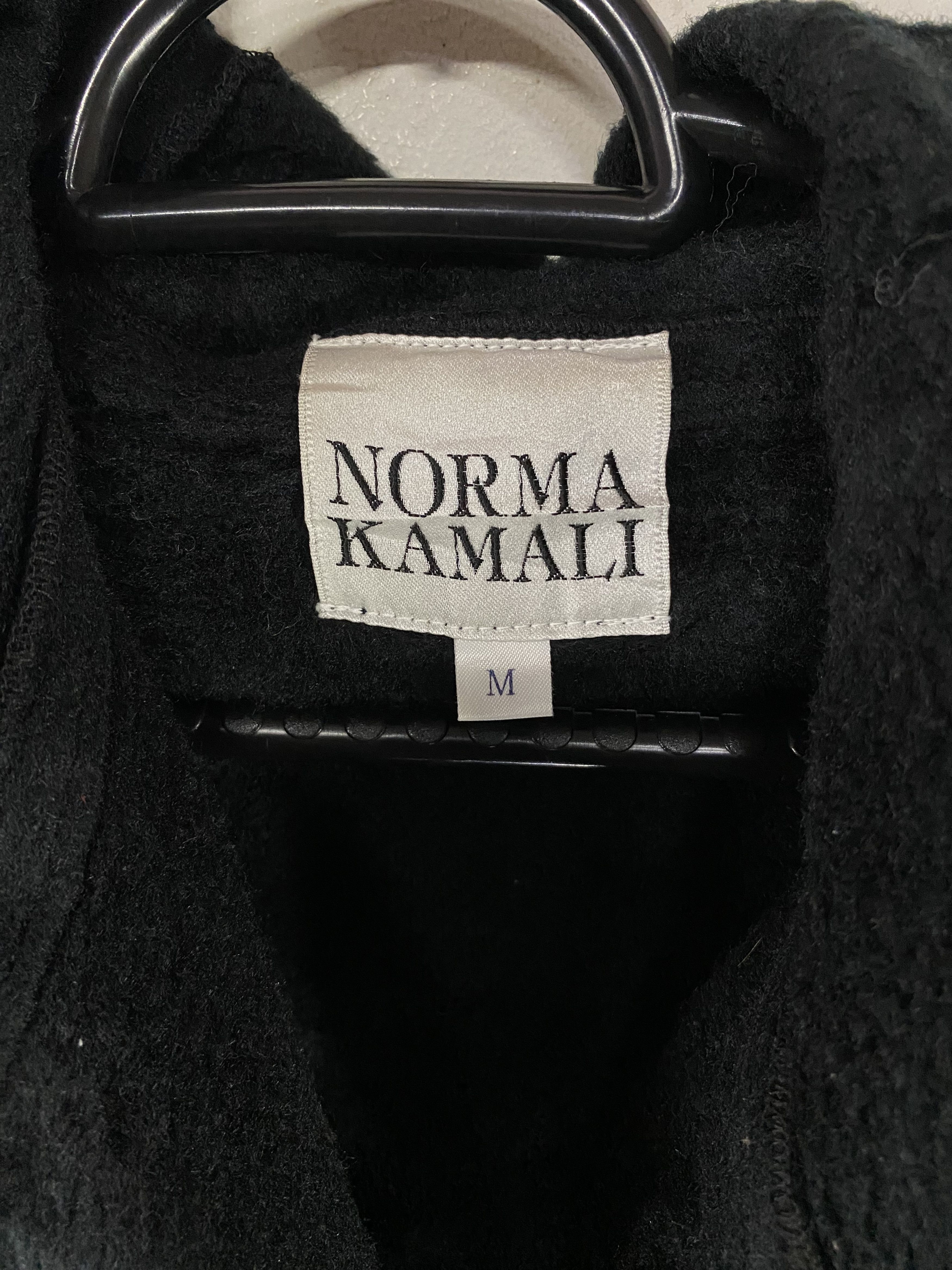 Other 1980s Norma Kamali shawl scarf hoodie wrap coat Size US M / EU 48-50 / 2 - 10 Thumbnail