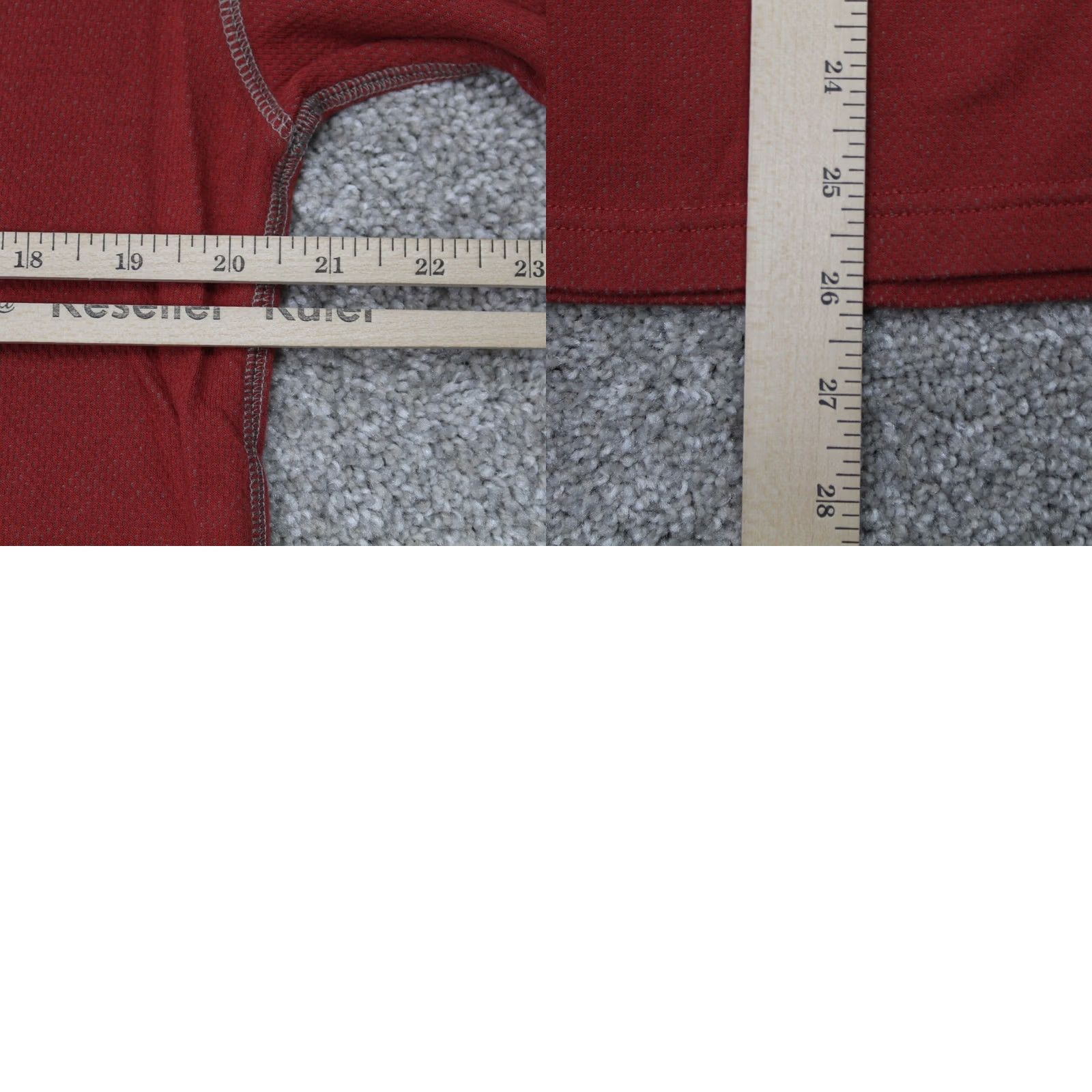 Vintage Columbia XCO Shirt Mens Large Red Cotton Short Sleeve Crewneck Pullover Size US L / EU 52-54 / 3 - 8 Thumbnail