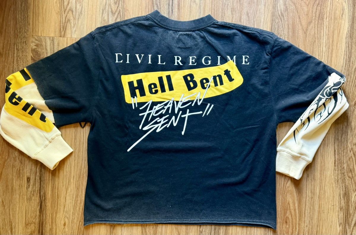 Civil Regime Civil Regime - “ Hell Bent Heaven Sent “ Long sleeve t Size US M / EU 48-50 / 2 - 2 Thumbnail