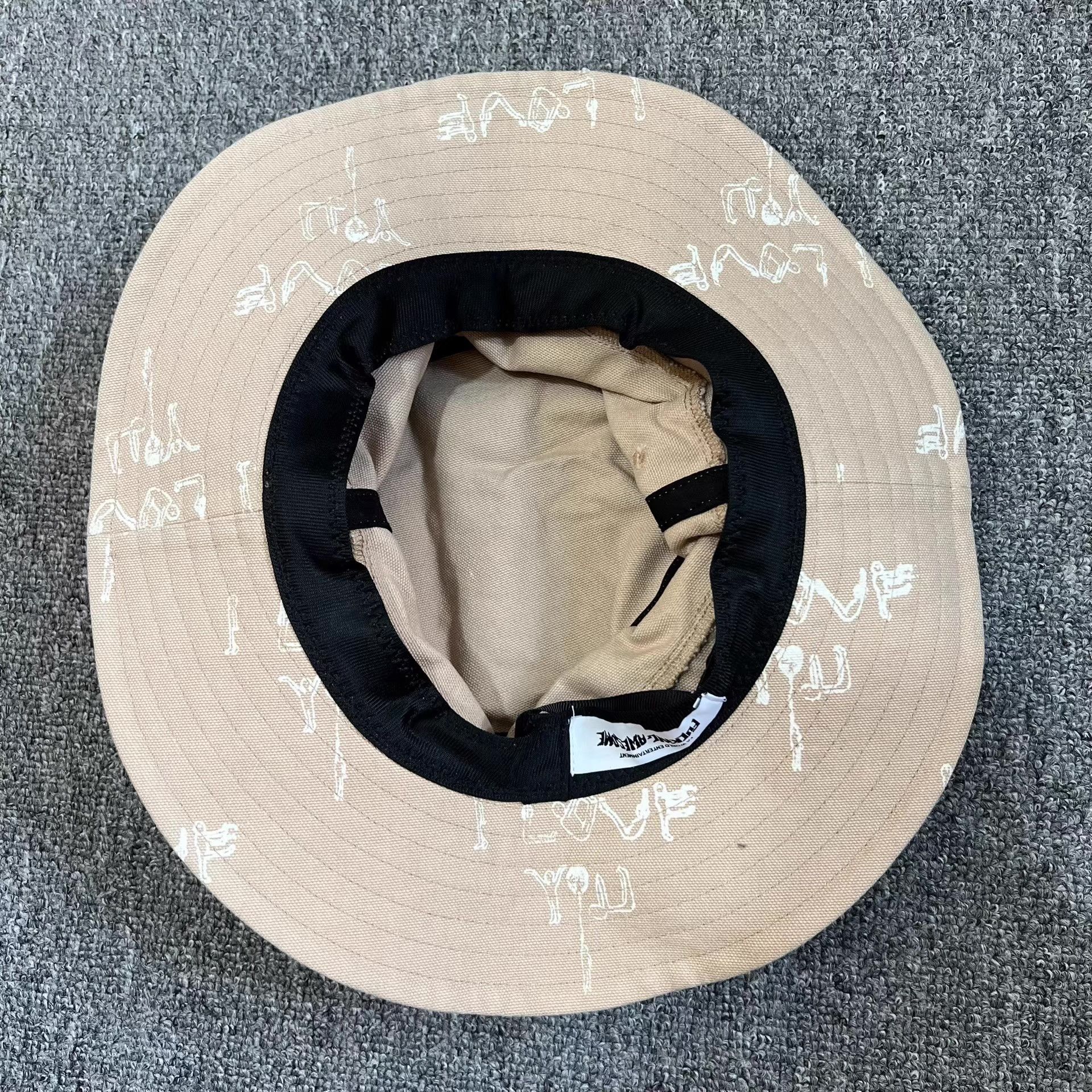 Fucking Awesome Fucking Awesome I Love You Bucket Hat Q7 Size ONE SIZE - 3 Thumbnail