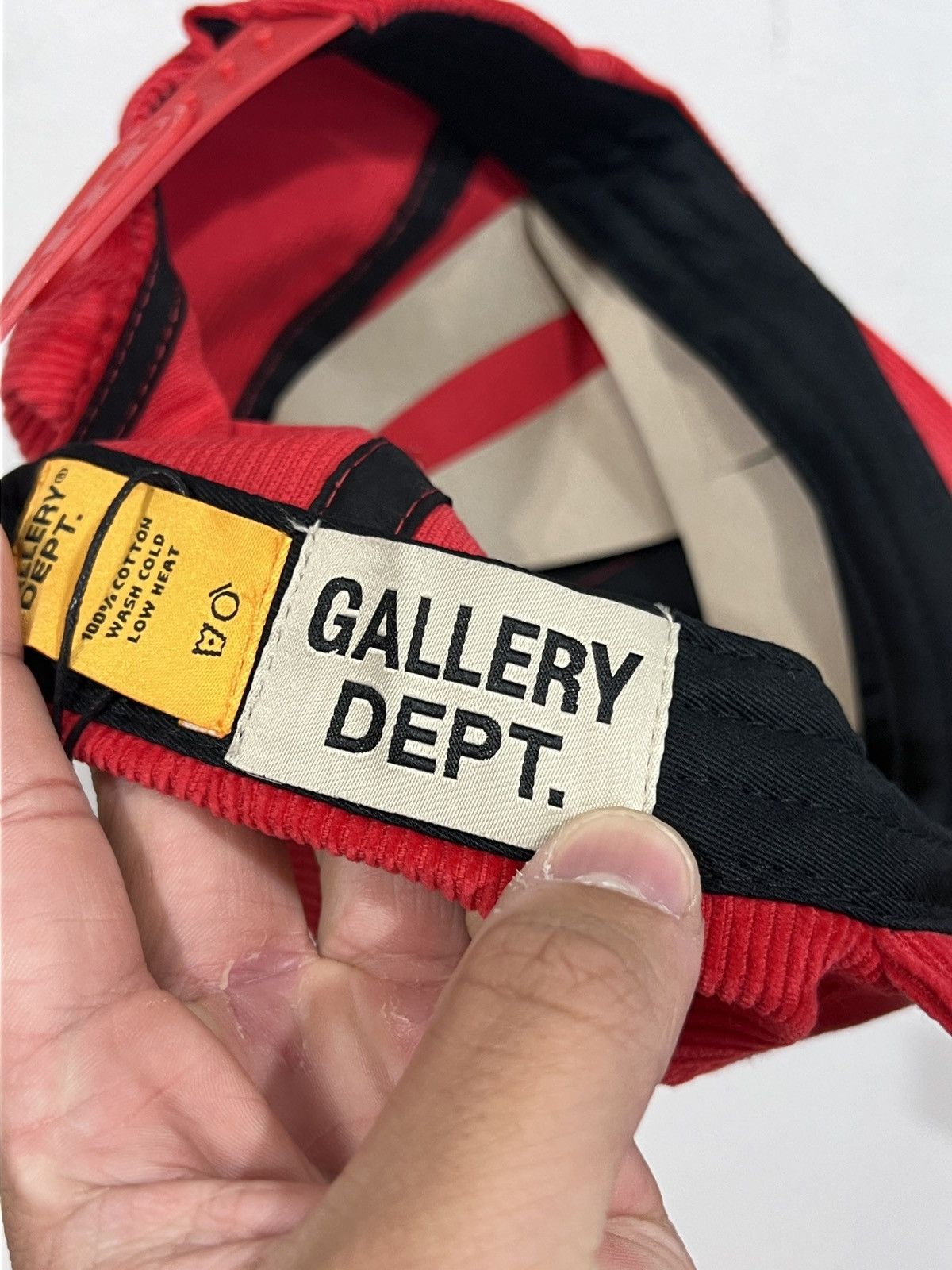 Gallery Dept. Gallery Dept. Gym Red Cap Size ONE SIZE - 3 Thumbnail