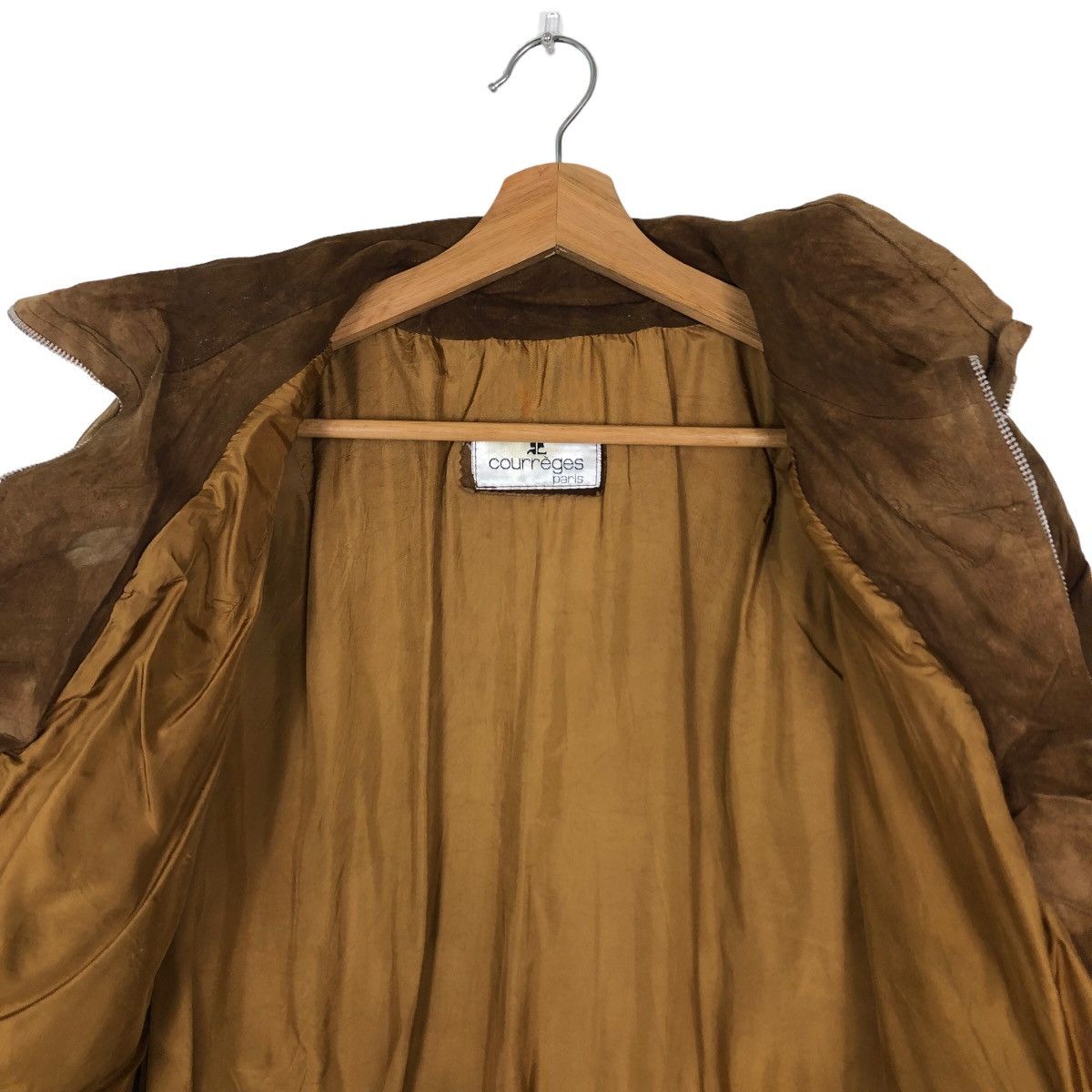Genuine Leather VINTAGE GENUINE LEATHER JACKET COURREGES PARIS ISSEY MIYAKE Size US M / EU 48-50 / 2 - 11 Thumbnail