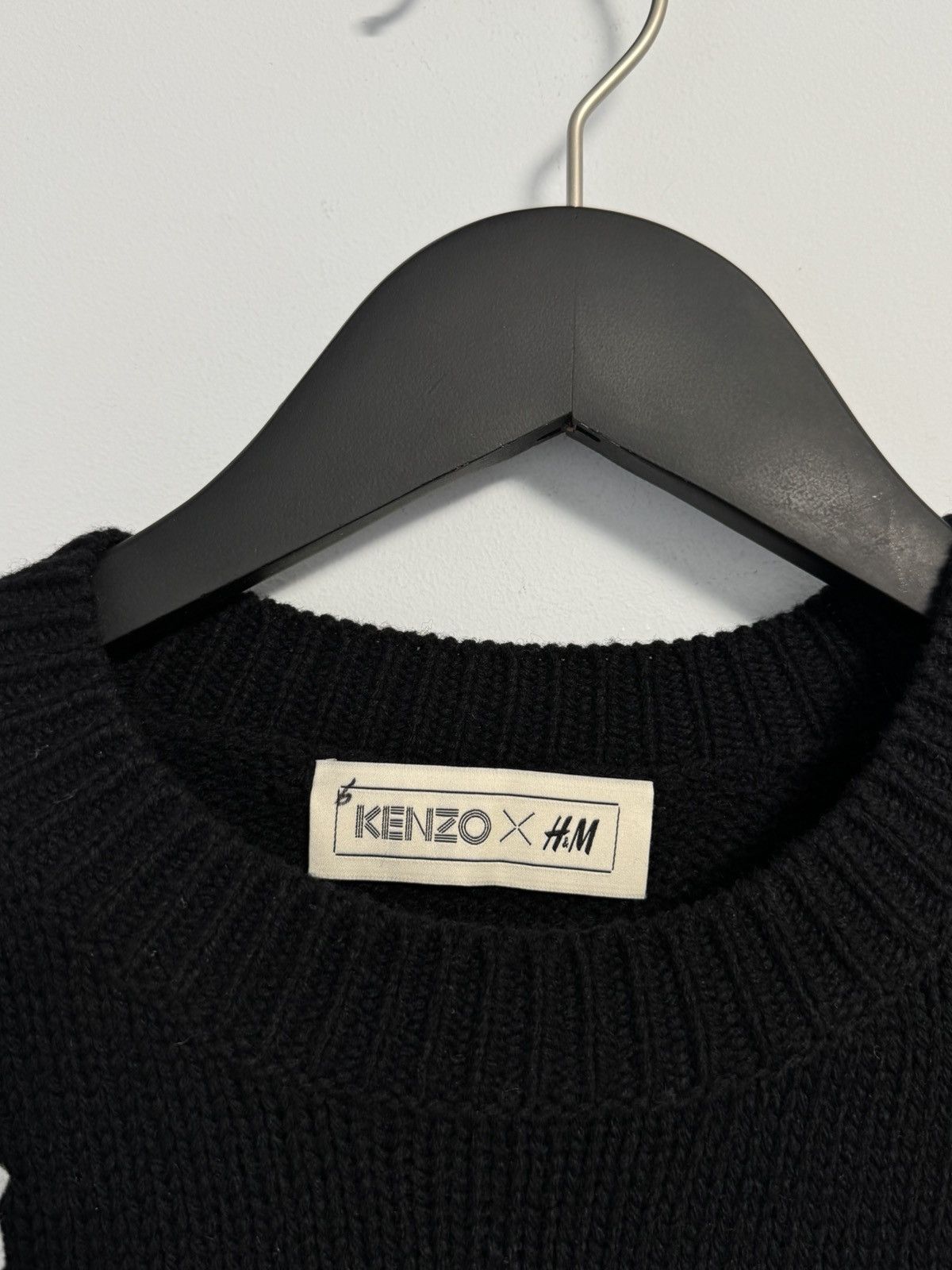 Kenzo Kenzo x H&M Pure Wool Black Sweater Size US M / EU 48-50 / 2 - 8 Thumbnail